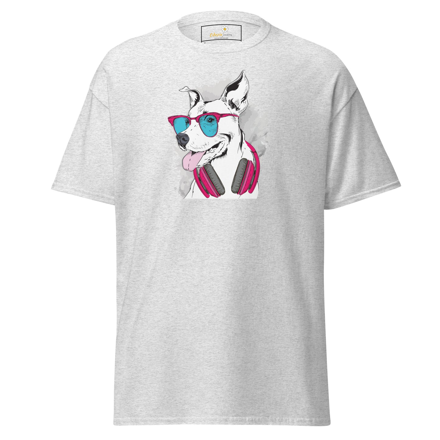 T-shirt classique unisexe - ANIMAUX MUSIQUE CHIEN - RÉGULIER