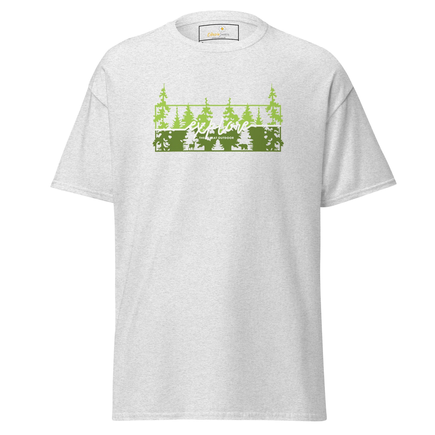 T-shirt classique unisexe - AVENTURE EXPLORE TREES - REGULAR