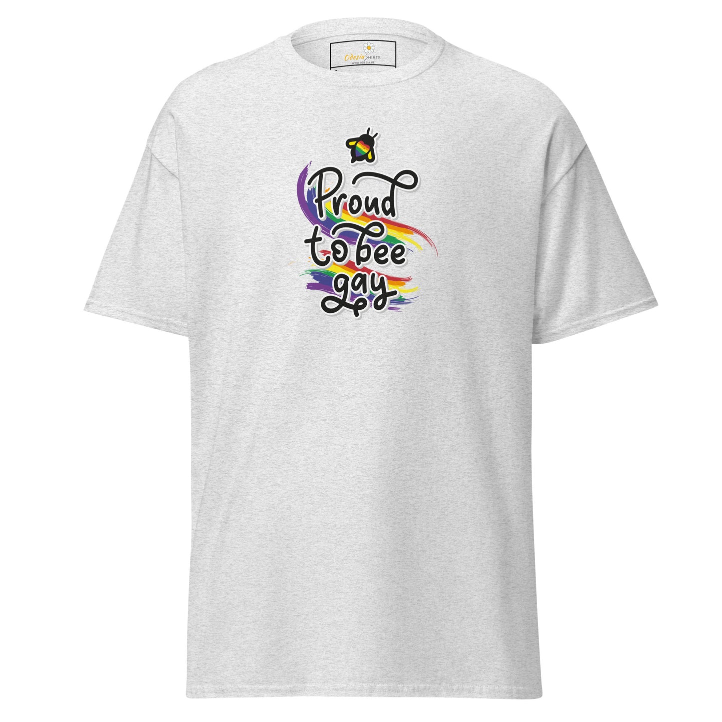 T-shirt classique unisexe - LGBTQ PROUD BEE GAY - RÉGULIER