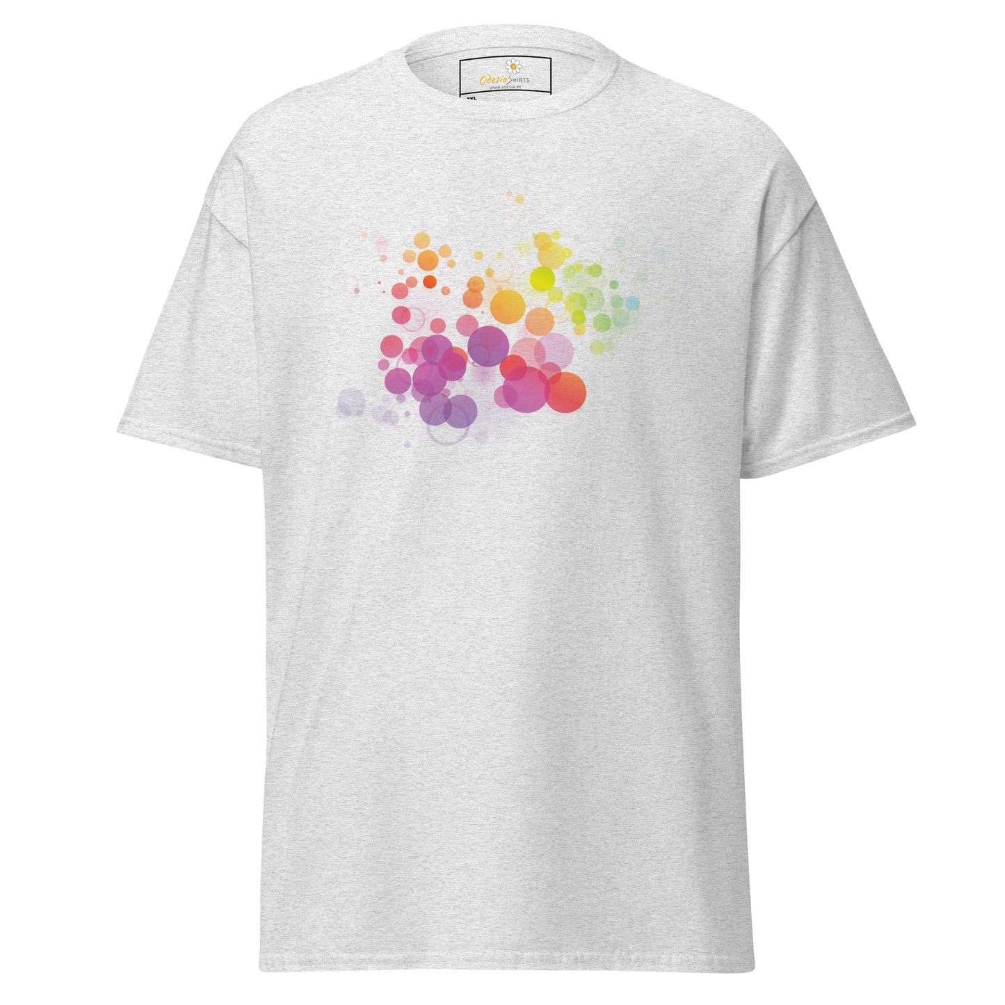 T-shirt classique unisexe - BULLES ABSTRAITES - GRANDES