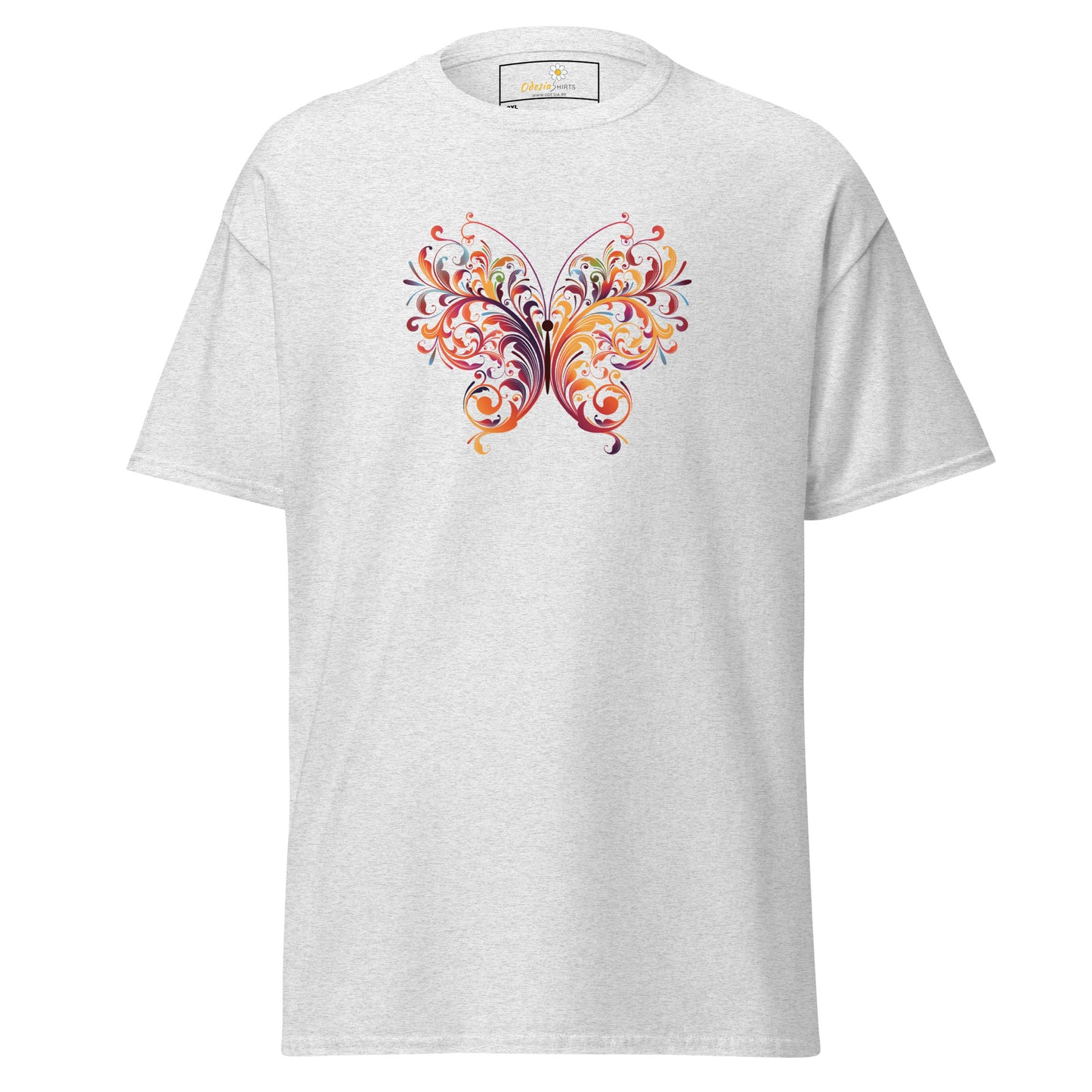 T-shirt classique unisexe - ANIMAUX PAPILLON - GRAND