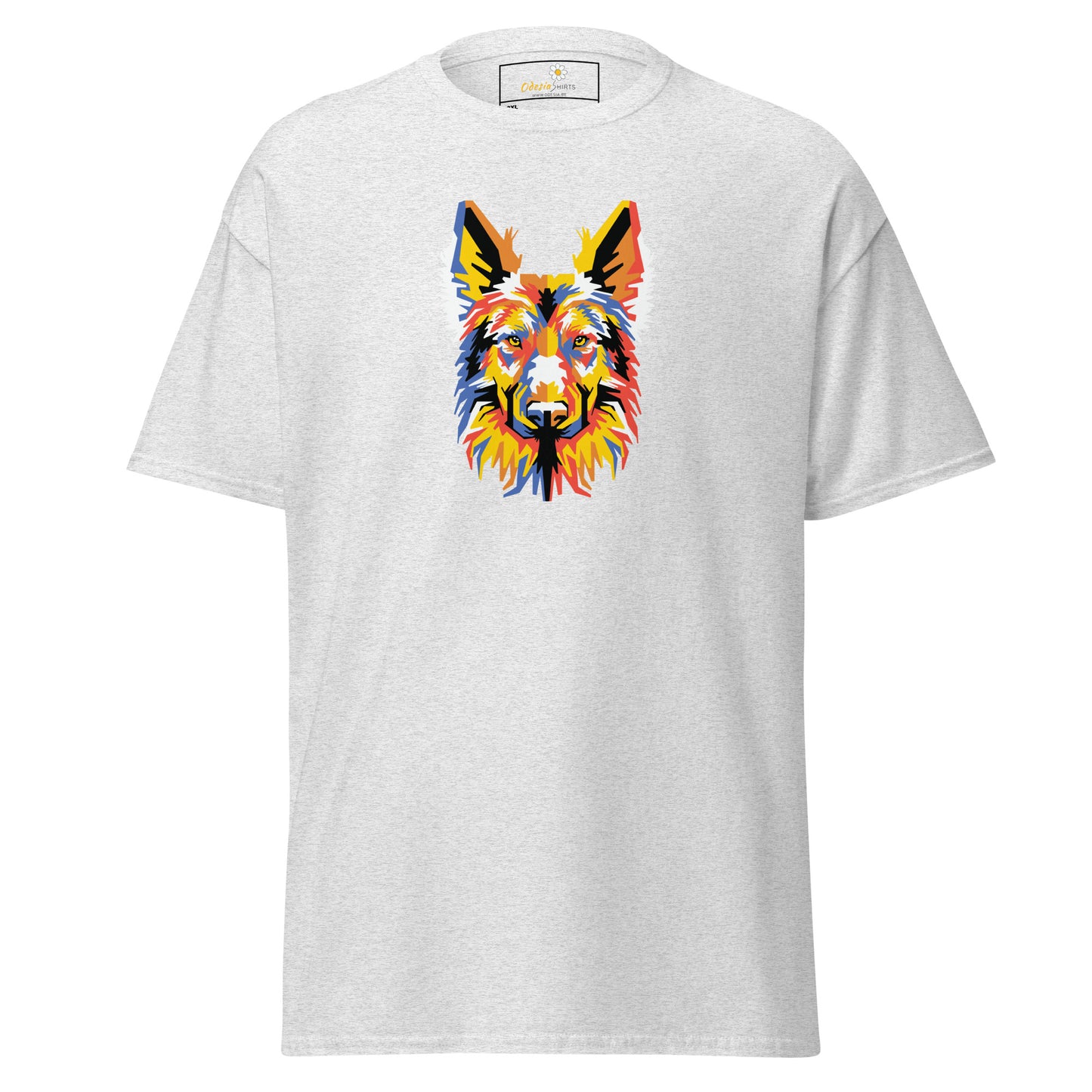 T-shirt classique unisexe - ANIMAUX DG HEAD - GRAND