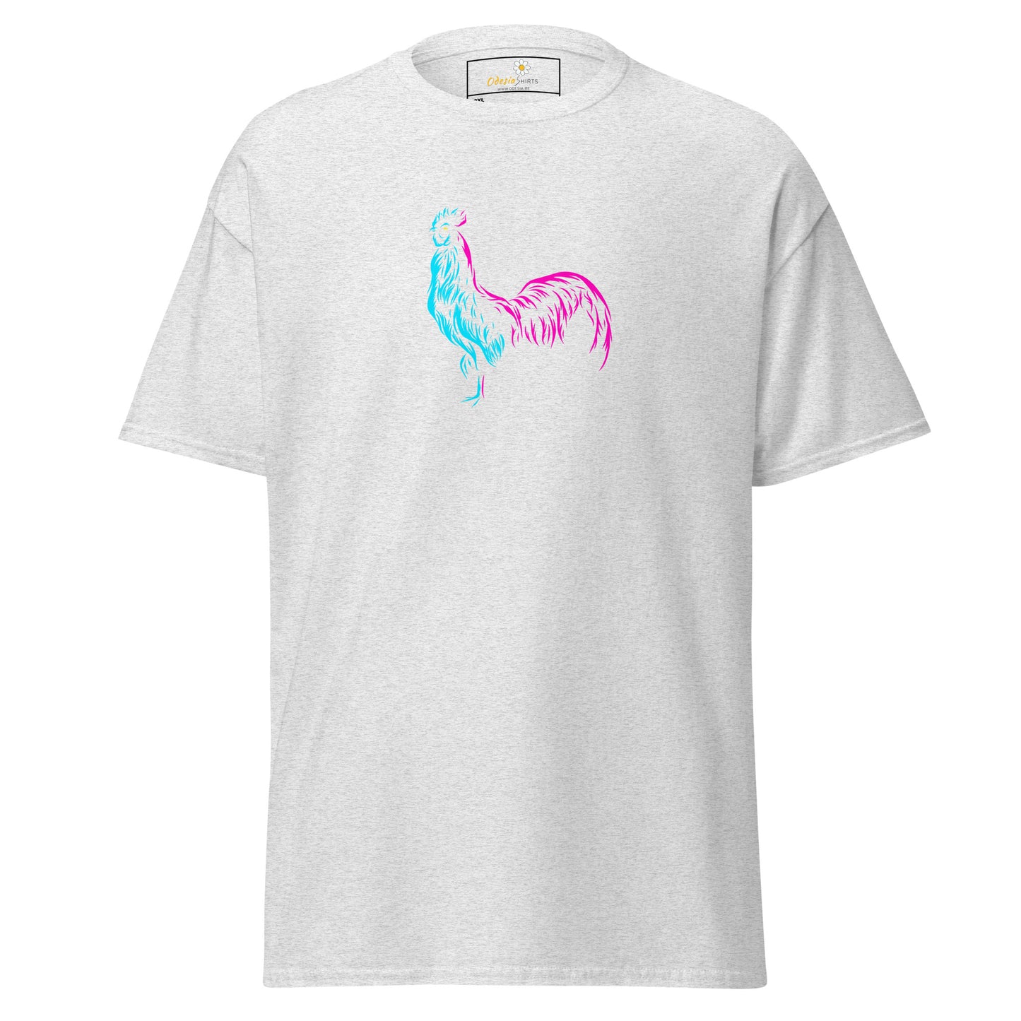 T-shirt classique unisexe - ANIMAUX COQ - GRAND