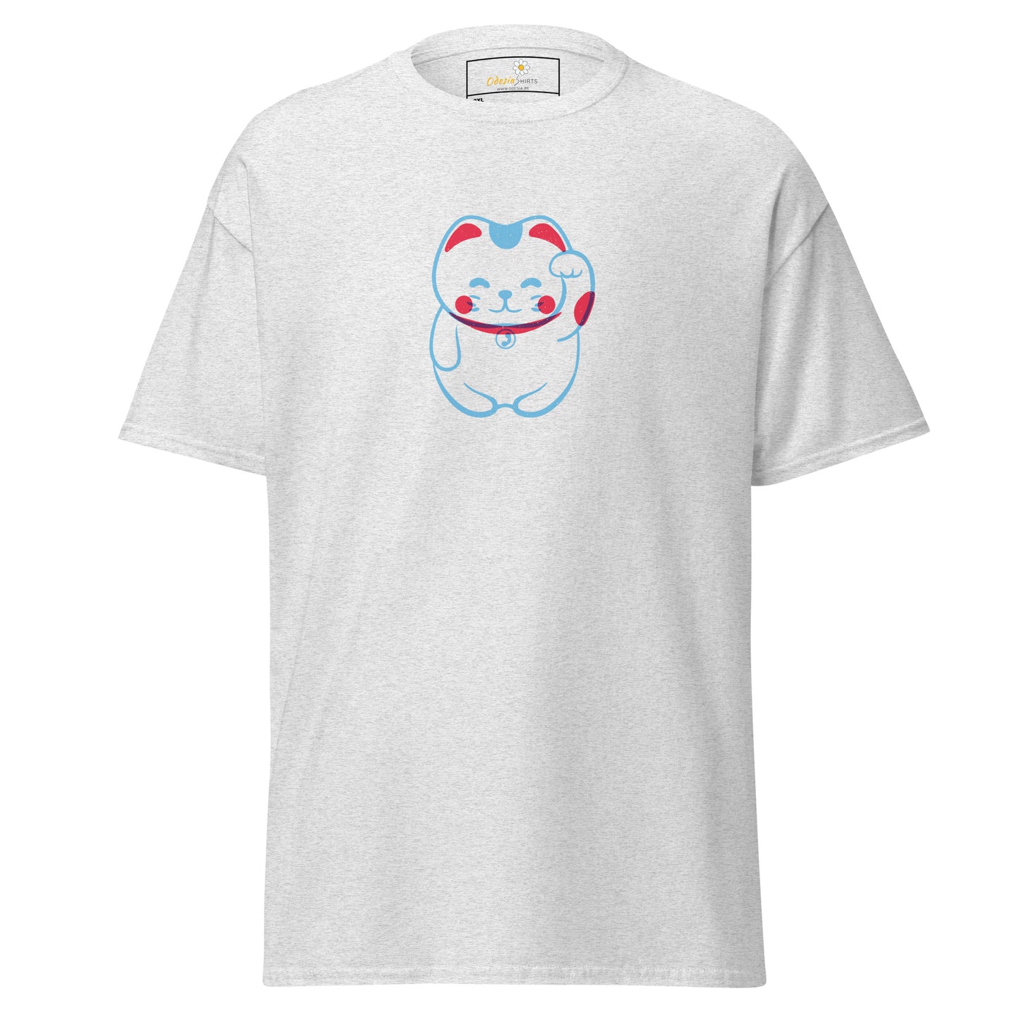 Unisex classic t-shirt - ANIMALS SPIRITUAL LUCKY CAT 1 - BIG