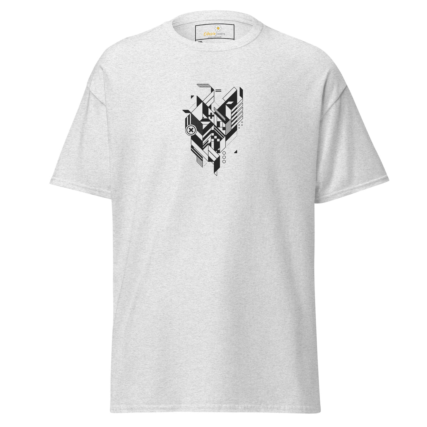 Unisex klassiek t-shirt - ABSTRACT FIGUUR - GROOT