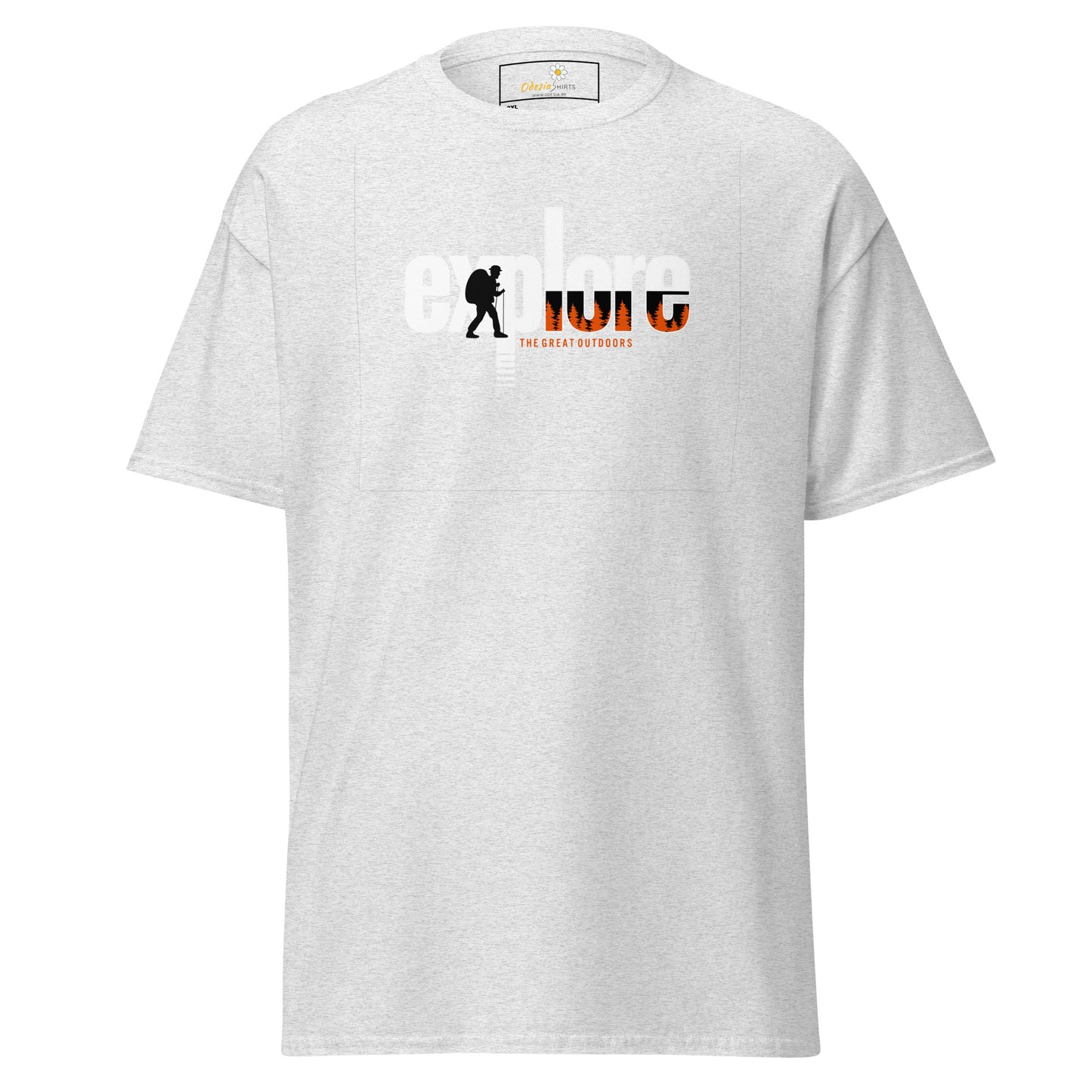 Unisex classic t-shirt - ADVENTURE EXPLORE - BIG