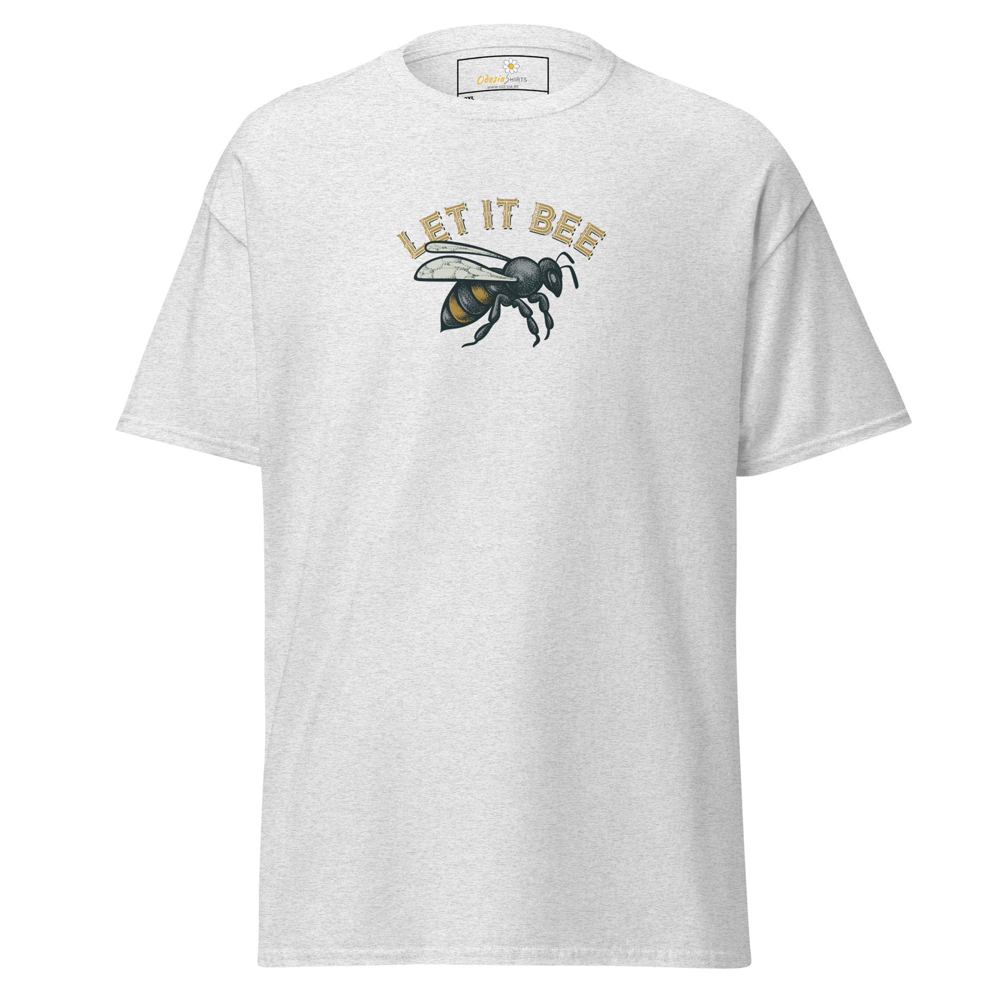 T-shirt classique unisexe - ANIMAUX ECOLO FUN LET IT BEE - GRAND