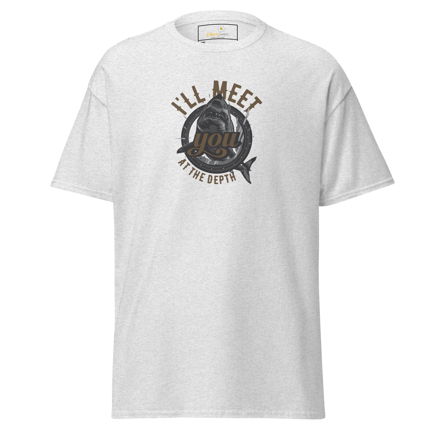 Unisex classic t-shirt - SEALIFE ILL MEET YOU AT THE DEPTH - BIG