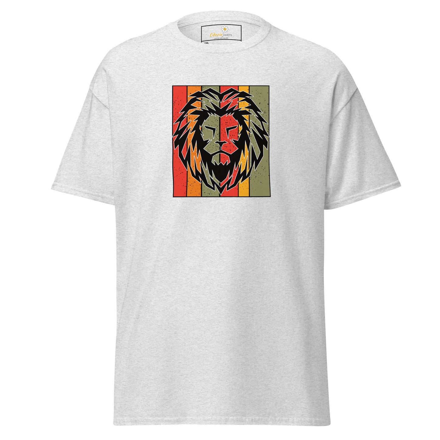 T-shirt classique homme - WILDLIFE LION HEAD - BIG