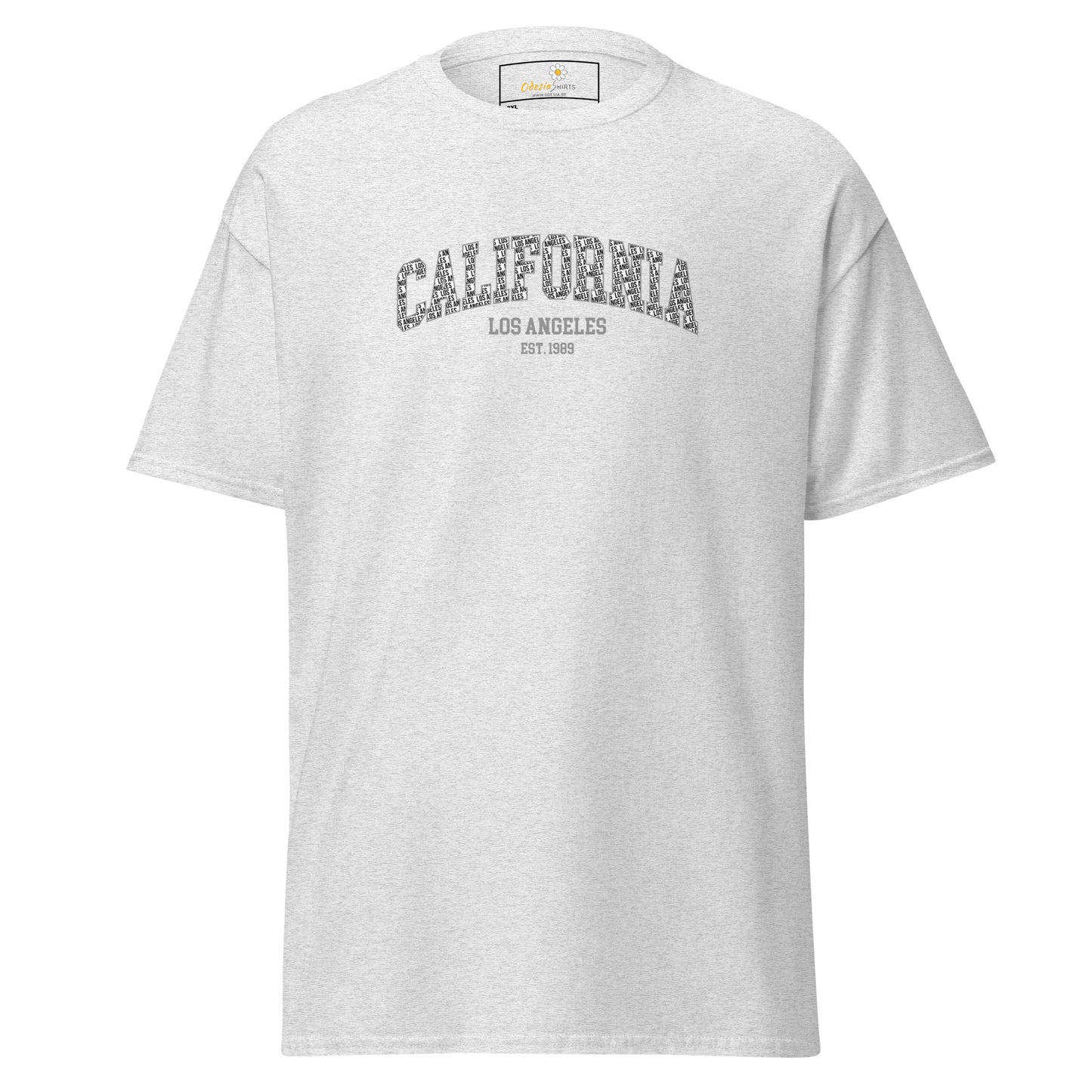 Klassiek T-shirt voor heren - TEXT CALIFORNIA MORE - GROOT
