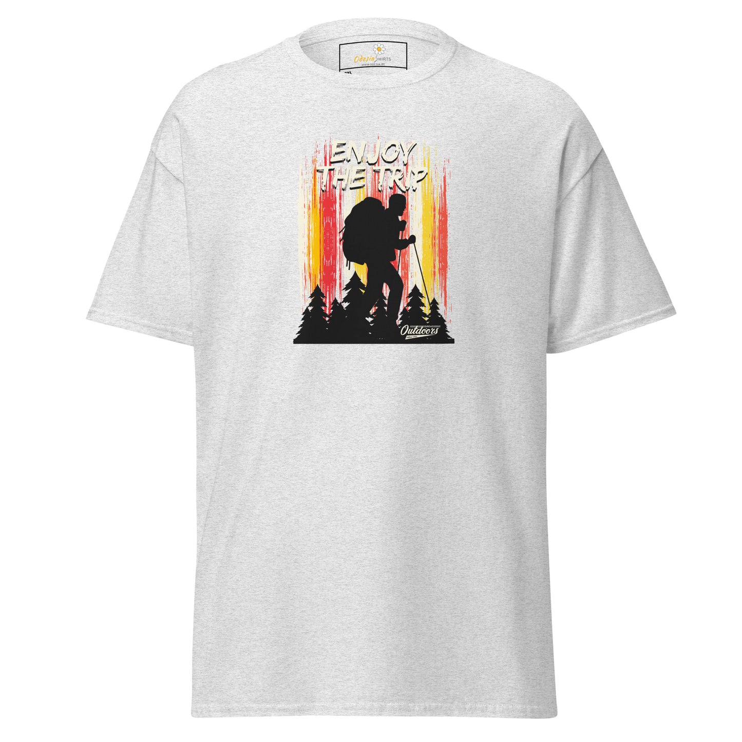 Unisex classic t-shirt - ADVENTURE ENJOY THE TRIP - BIG