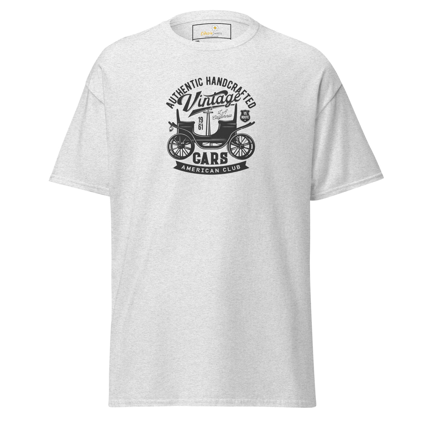 T-shirt classique homme - VINTAGE OLD CAR - GRAND