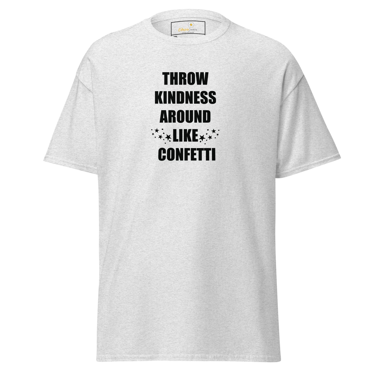 T-shirt classique pour homme - TEXT THROW KINDNESS AROUND - BIG