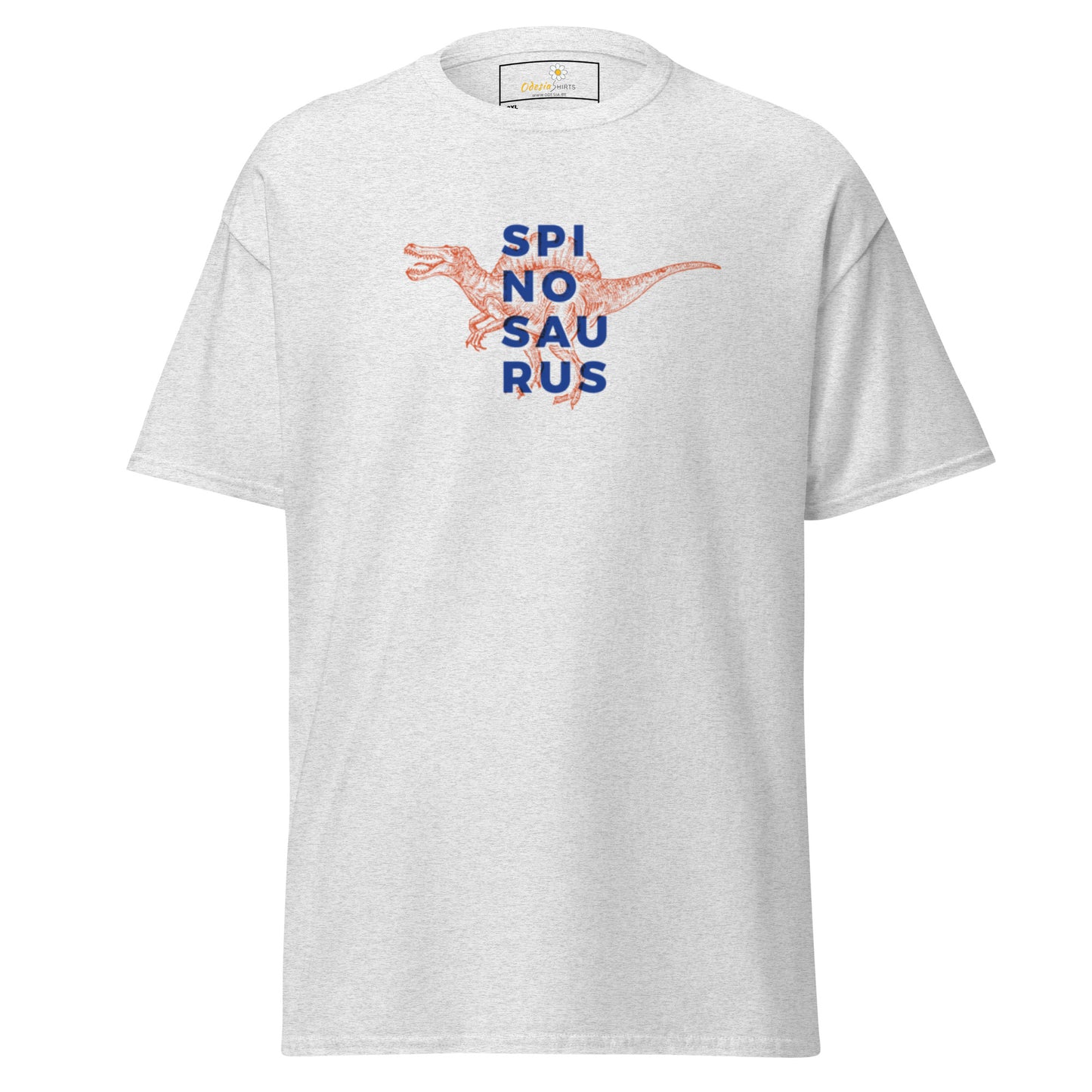 T-shirt classique pour homme - DINOSAURE SAUVAGE SPINOSAURUS - GRAND
