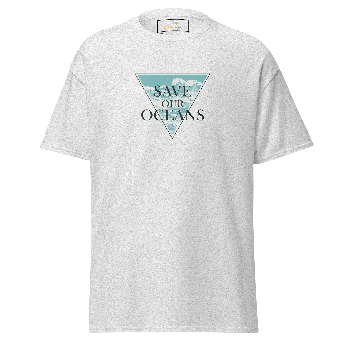 Unisex classic t-shirt - ECOLOGY SAVE OUR OCEANS - BIG
