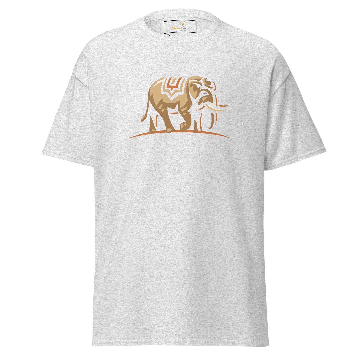 T-shirt classique pour homme - ÉLÉPHANT INDIEN FAUNE - GRAND