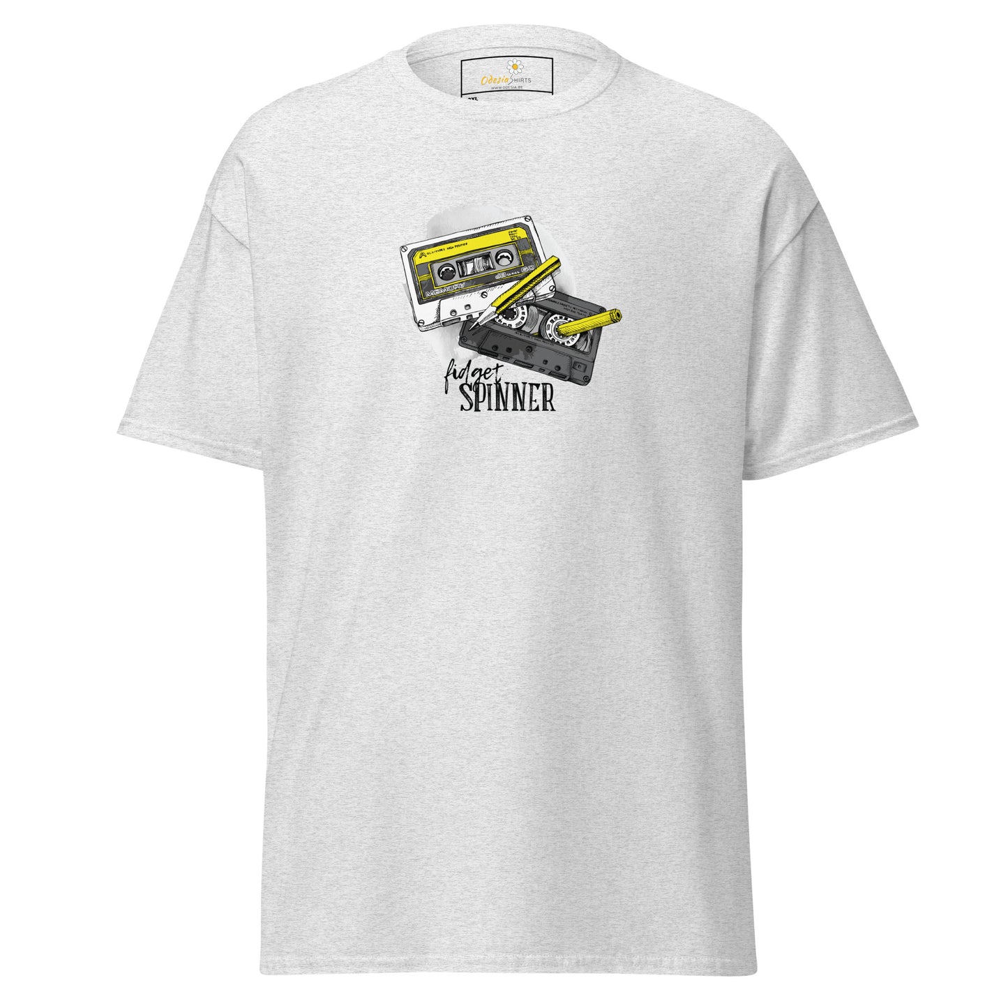 Unisex classic t-shirt - MUSIC TAPE SPINNER - BIG