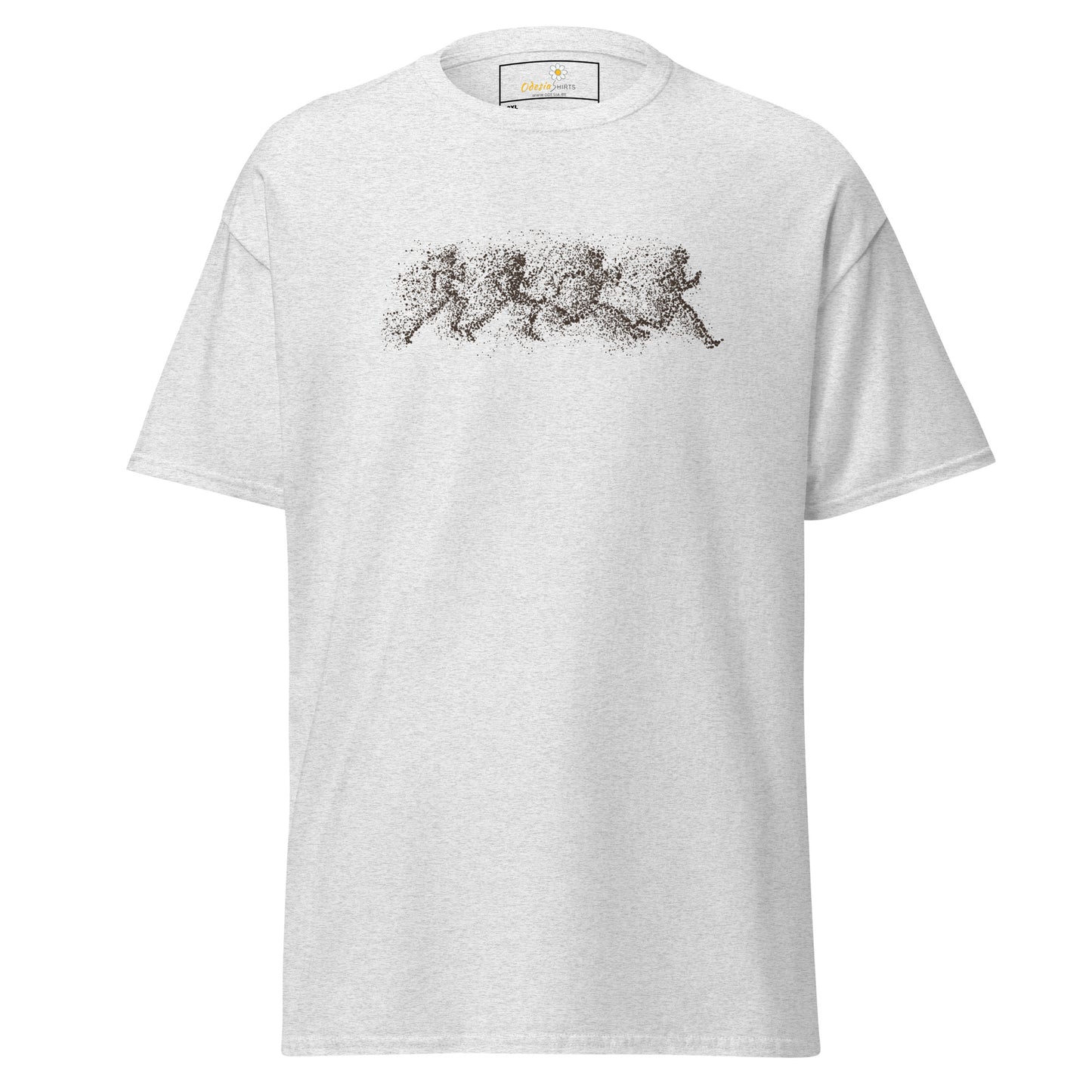 T-shirt classique unisexe - Motif à pois abstraits pour homme - Grande taille