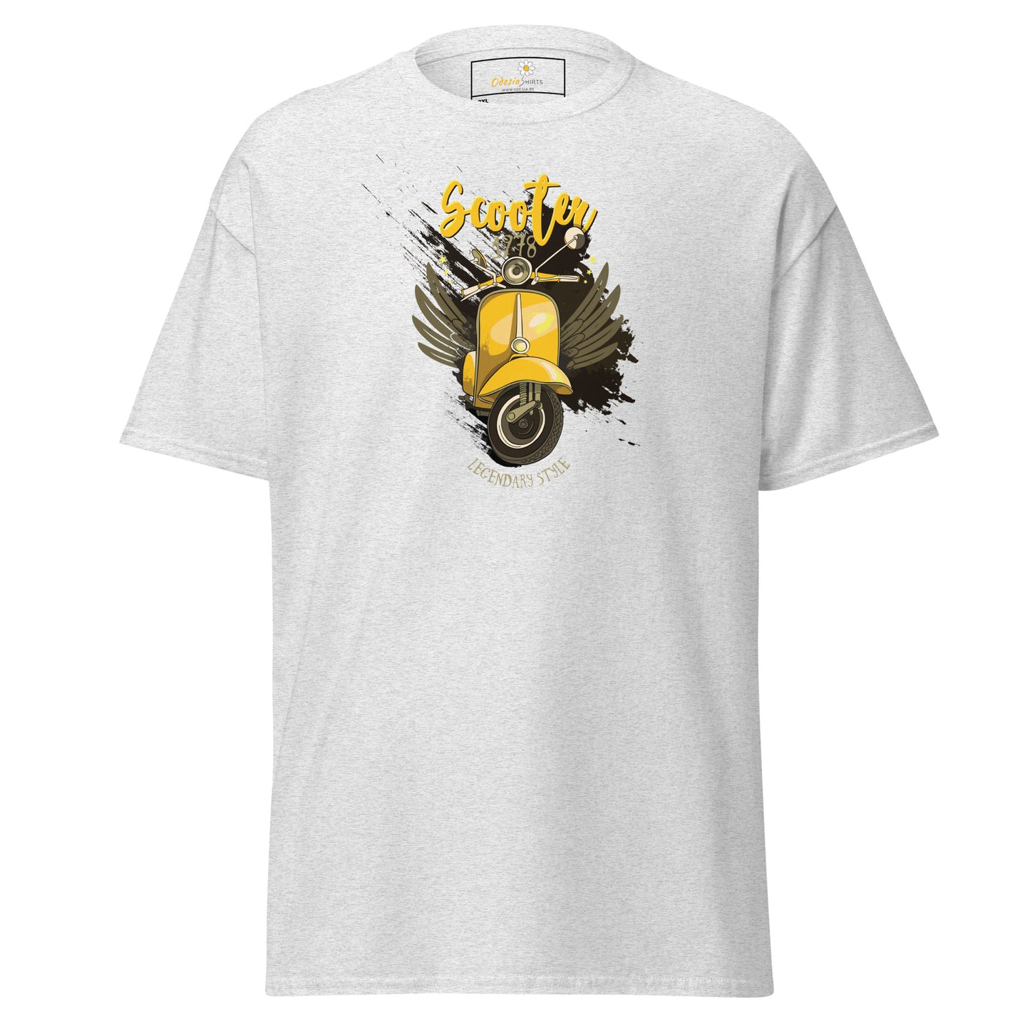 T-shirt classique homme - VINTAGE SCOOTER 1978 - GRAND