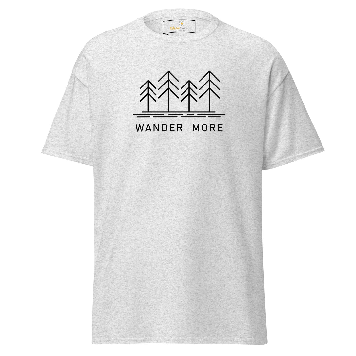 Unisex classic t-shirt - ADVENTURE WANDER MORE - BIG