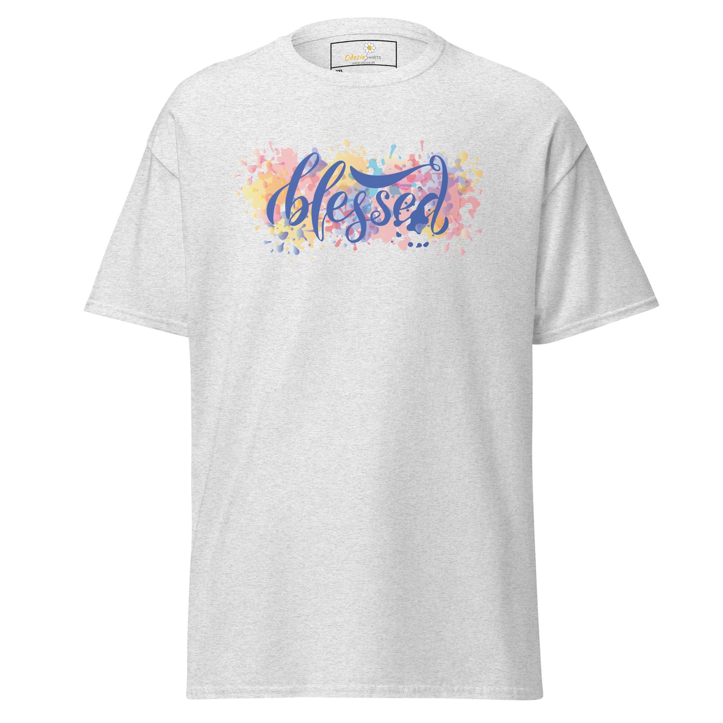 T-shirts classiques pour hommes - Texte Spirituel béni - Grand