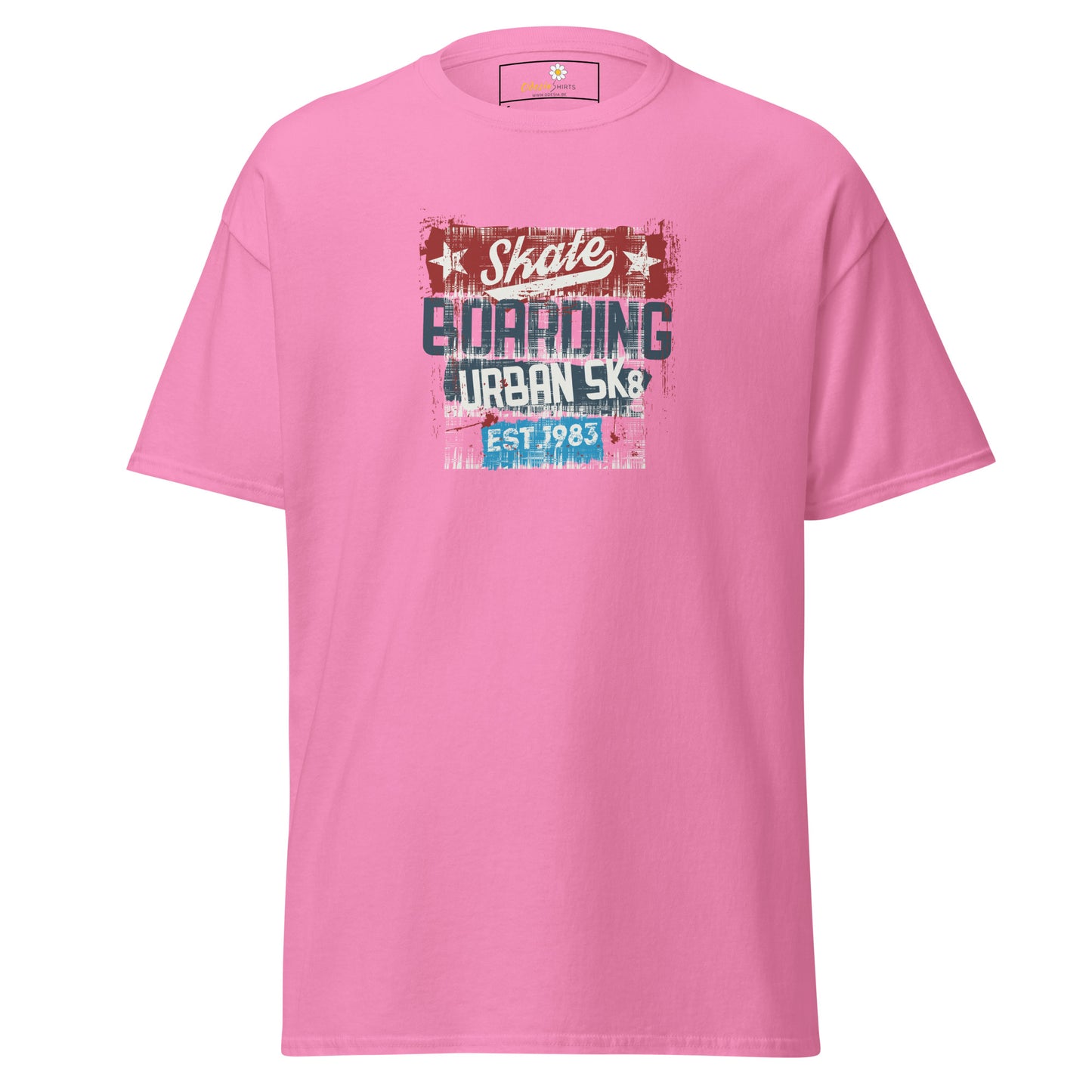 Heren klassiek t-shirt - URBAN SKATE - REGULAR