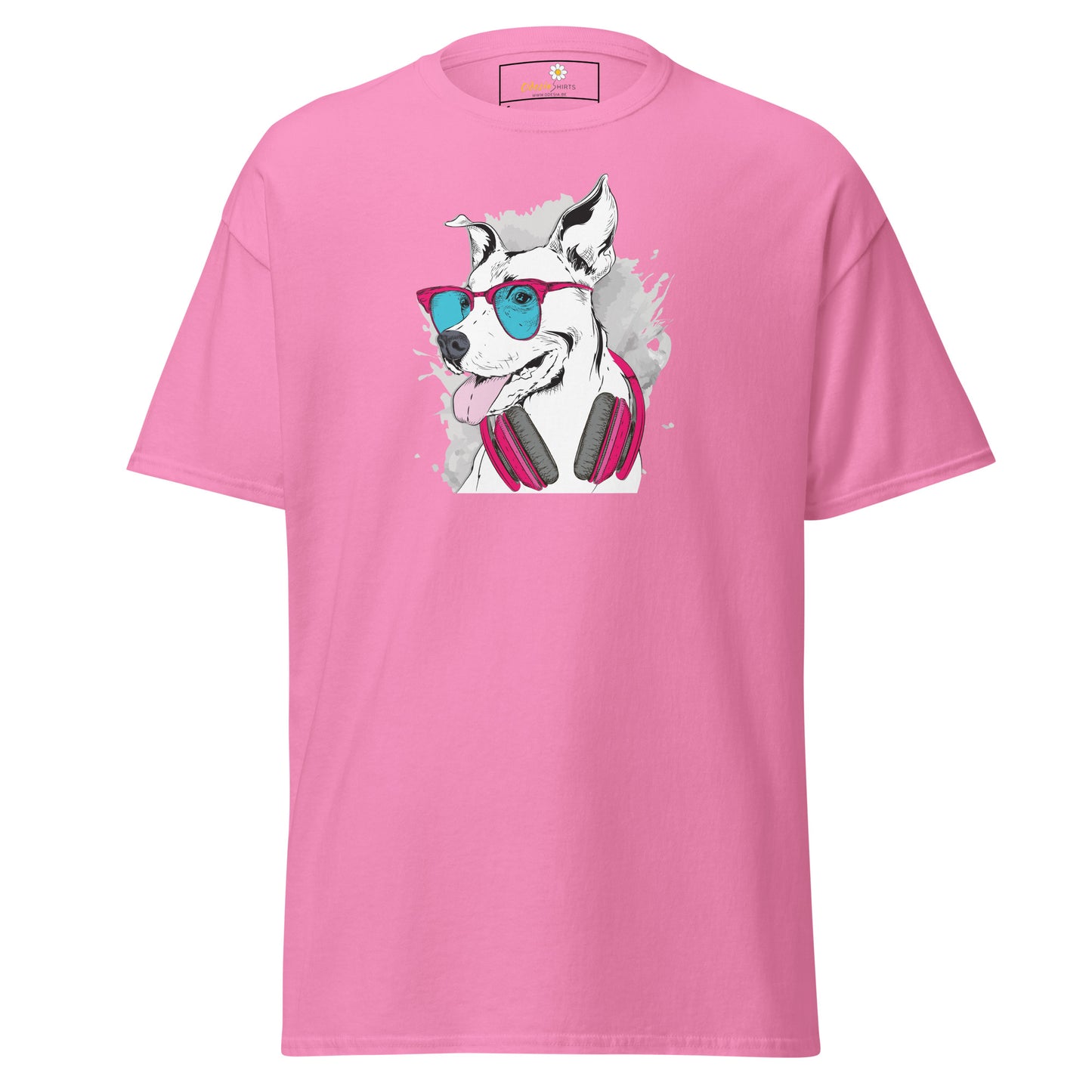 T-shirt classique unisexe - ANIMAUX MUSIQUE CHIEN - RÉGULIER