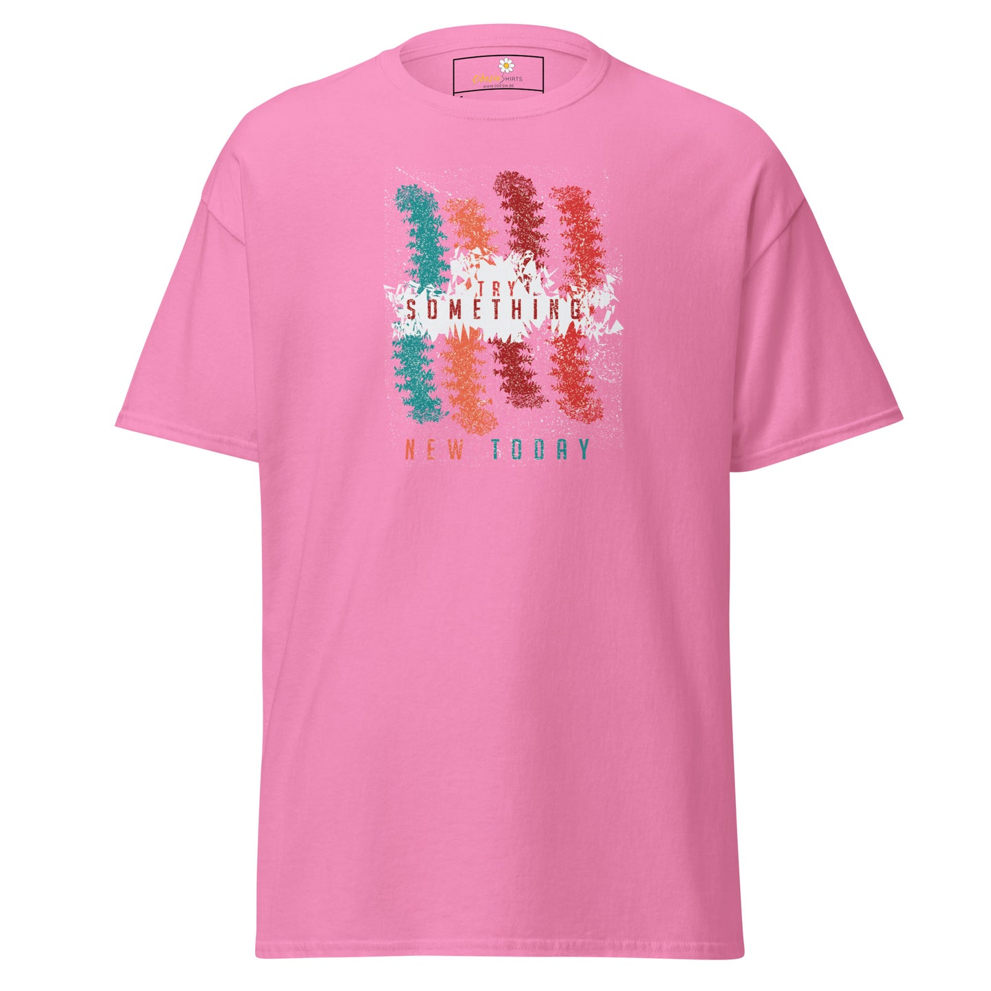 T-shirt classique unisexe - Lignes de couleurs abstraites - Standard
