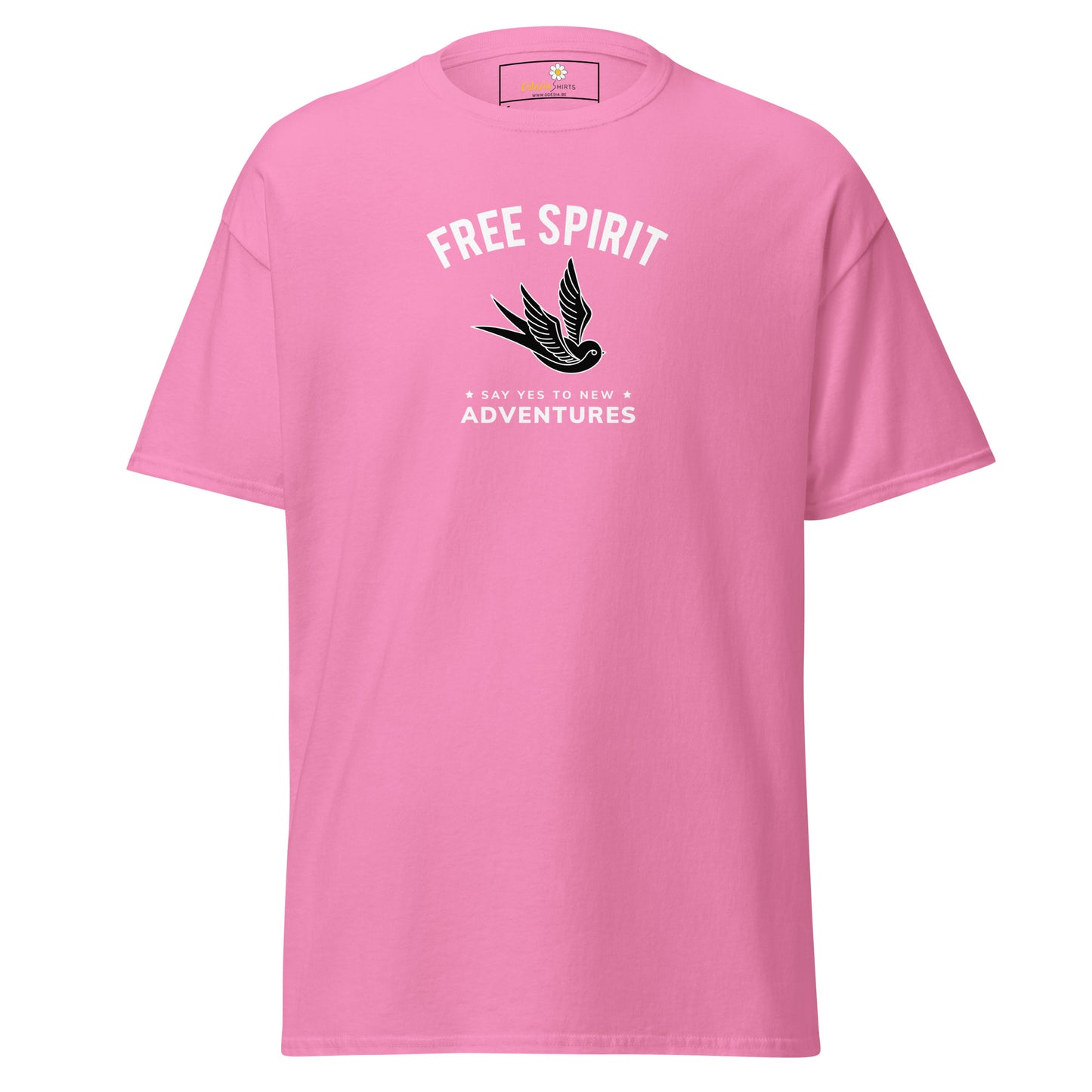 Unisex classic t-shirt - SPIRITUAL FREE SPIRIT SAY YES - REGULAR