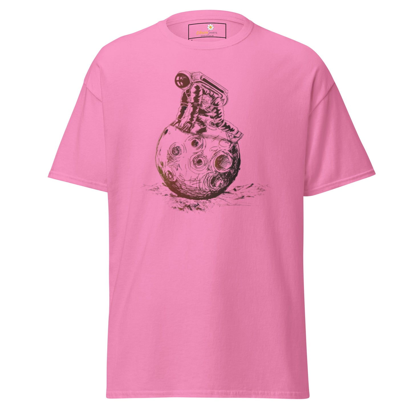 Unisex classic t-shirt - ASTRONAUT PLAYING SPACE - REGULAR