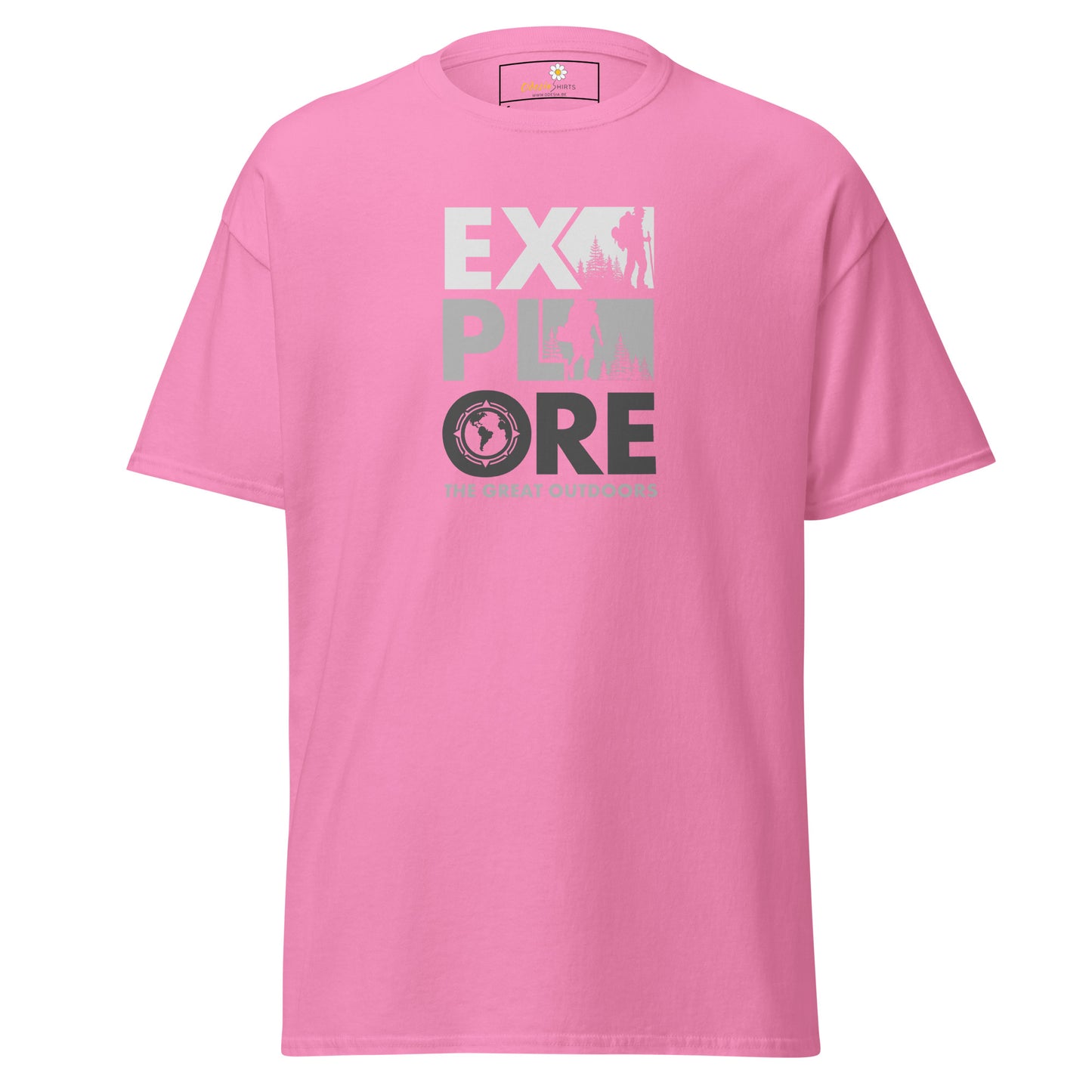 Unisex classic t-shirt - ADVENTURE EXPLORE OUTDOORS - REGULAR