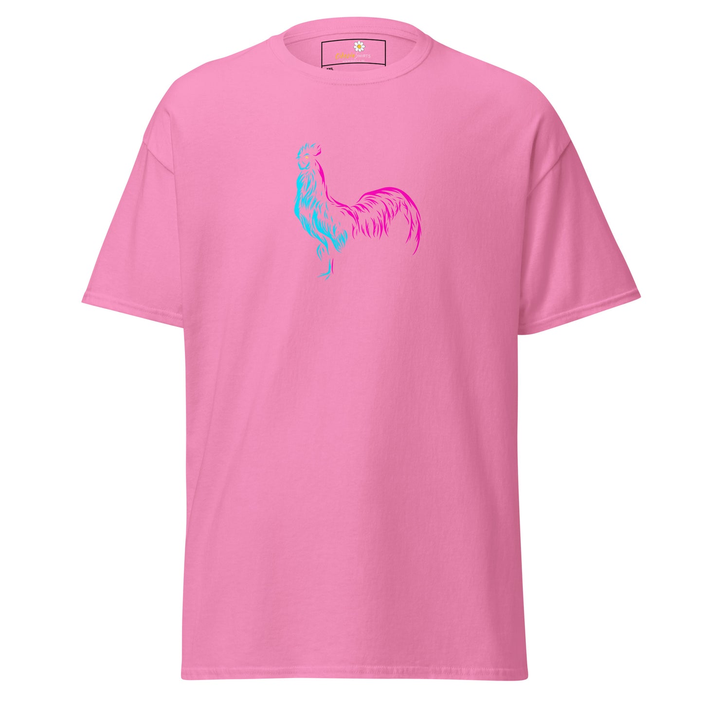 T-shirt classique unisexe - ANIMAUX COQ - GRAND