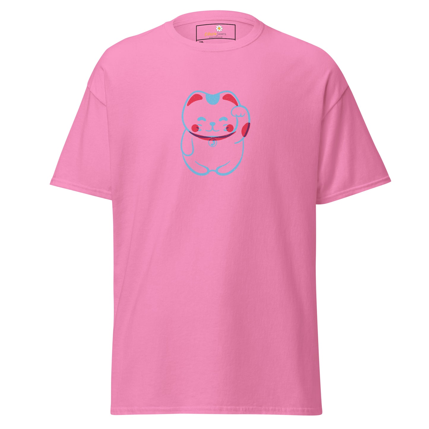 Unisex classic t-shirt - ANIMALS SPIRITUAL LUCKY CAT 1 - BIG