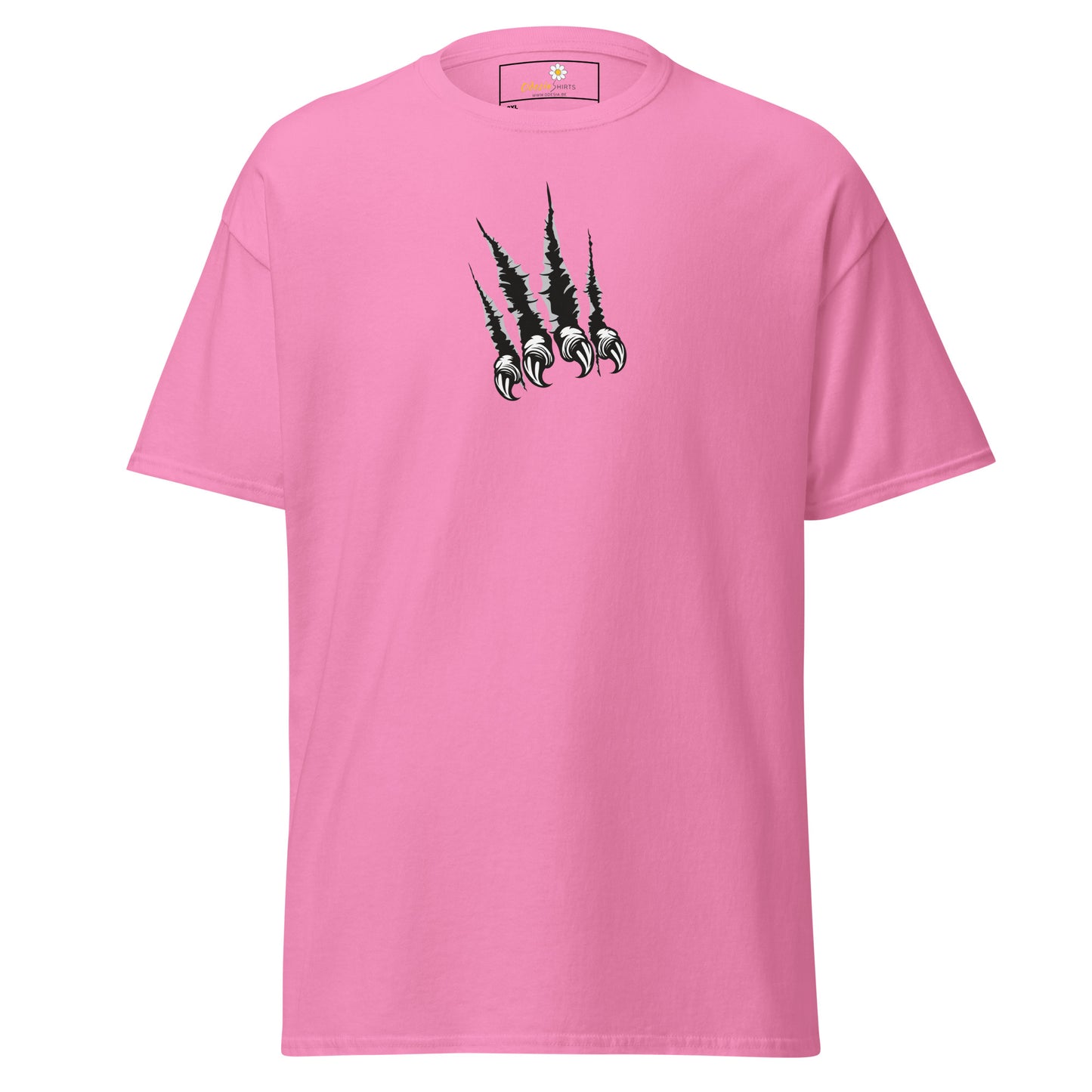 Klassiek heren t-shirt - WILDLIFE CLAWS - GROOT