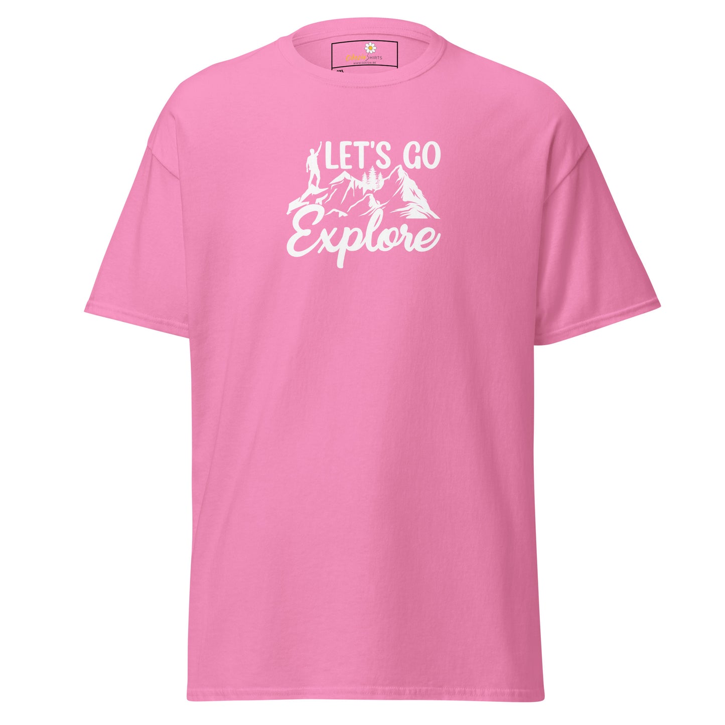 T-shirt classique unisexe - ADVENTURE LETS GO EXPLORE - GRAND