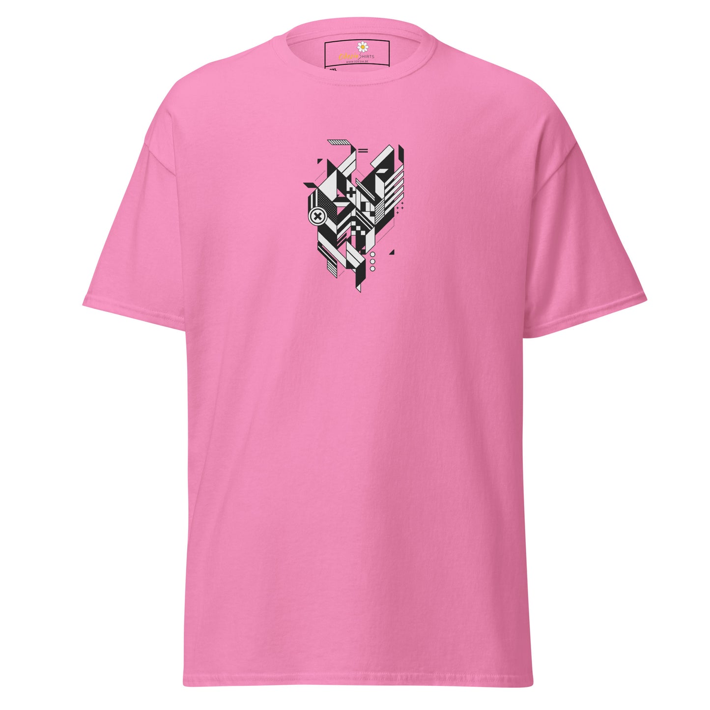 Unisex klassiek t-shirt - ABSTRACT FIGUUR - GROOT