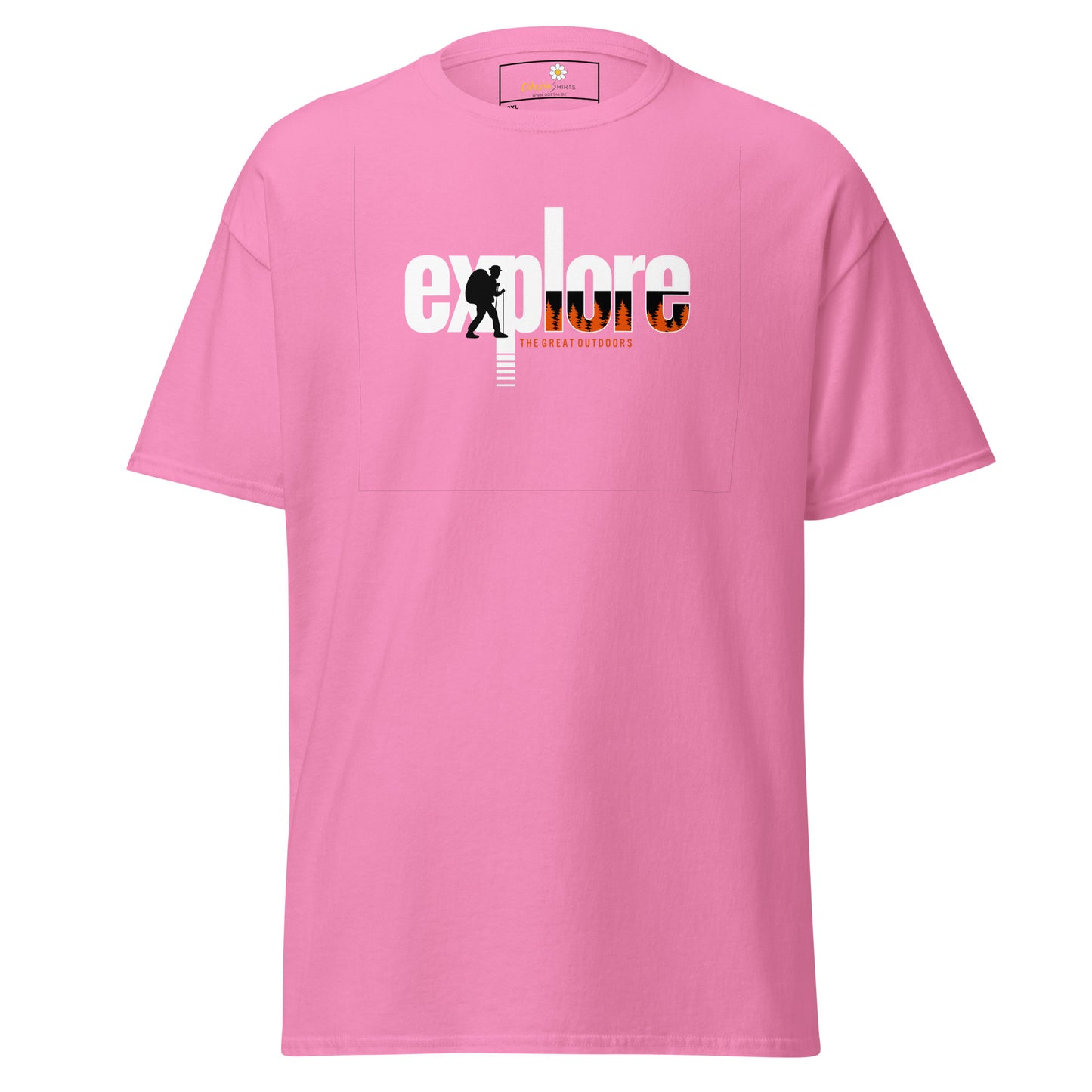 Unisex classic t-shirt - ADVENTURE EXPLORE - BIG