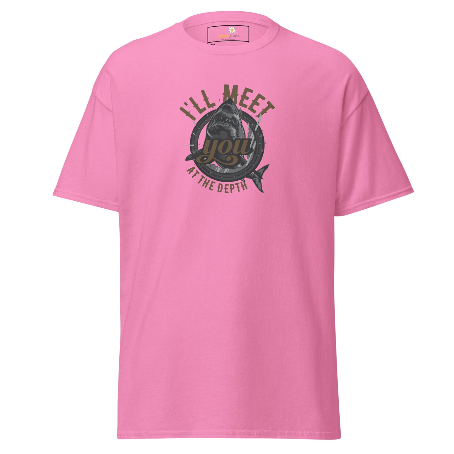 Unisex classic t-shirt - SEALIFE ILL MEET YOU AT THE DEPTH - BIG