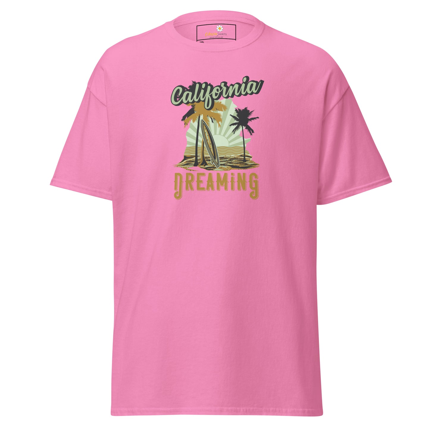 T-shirt classique pour homme - SUMMER CALIFORNIA DREAM - BIG