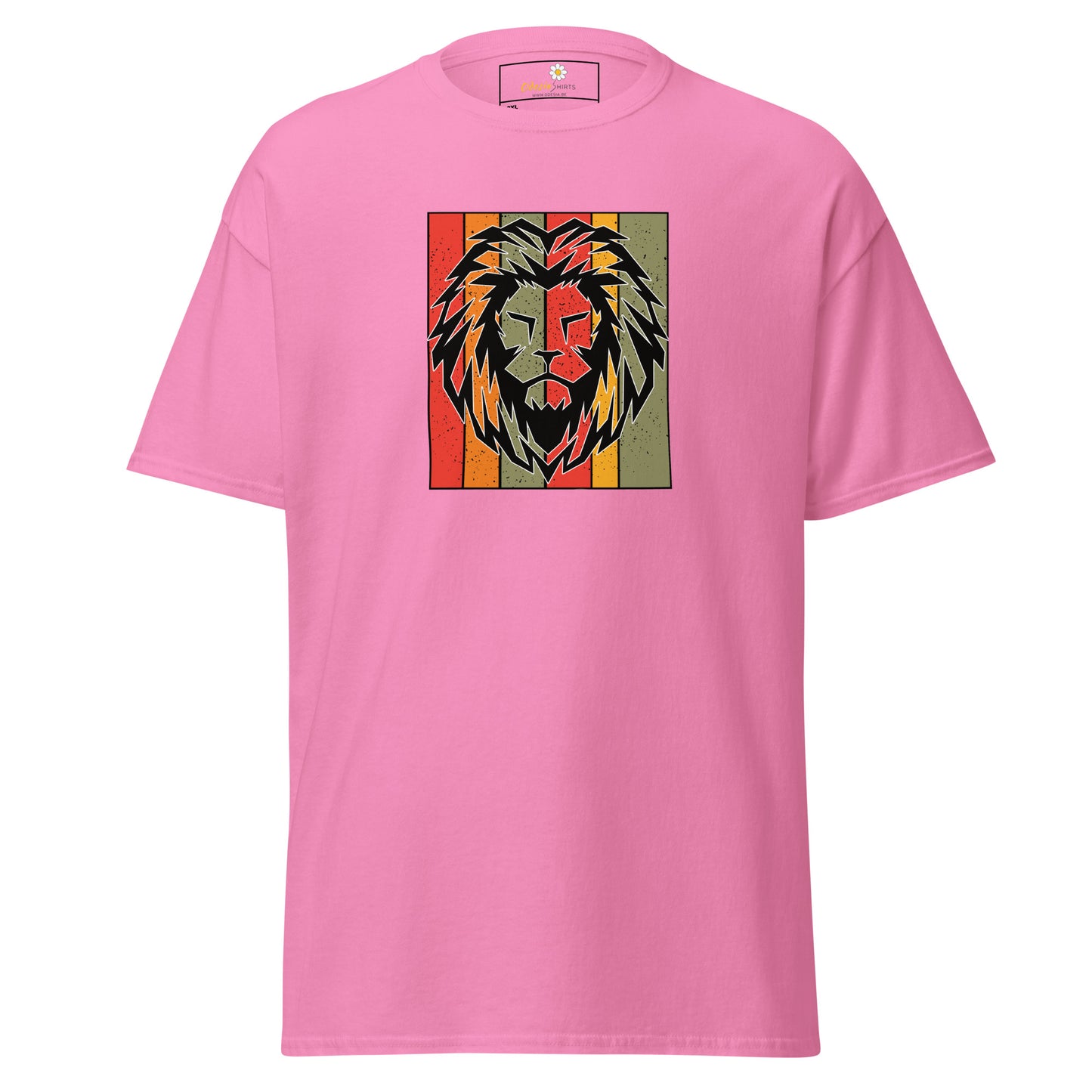 T-shirt classique homme - WILDLIFE LION HEAD - BIG