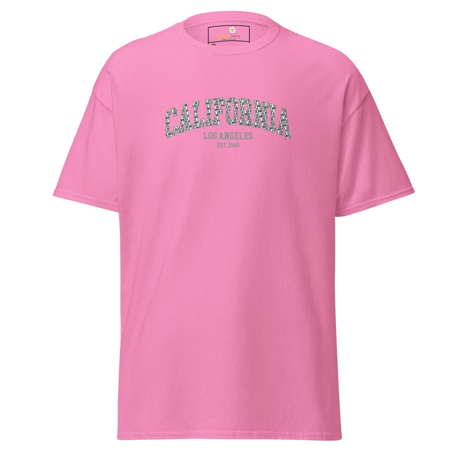 Klassiek T-shirt voor heren - TEXT CALIFORNIA MORE - GROOT