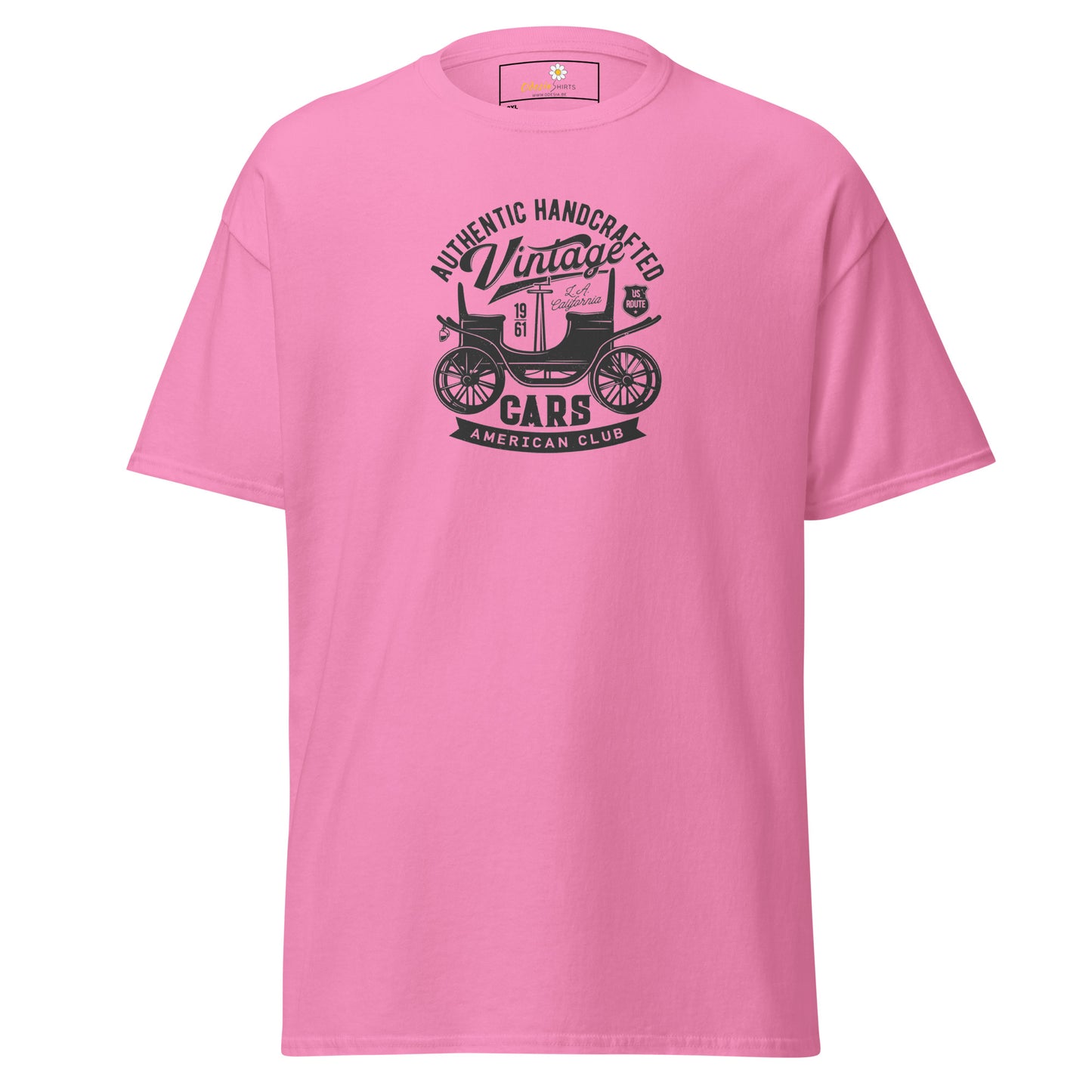T-shirt classique homme - VINTAGE OLD CAR - GRAND
