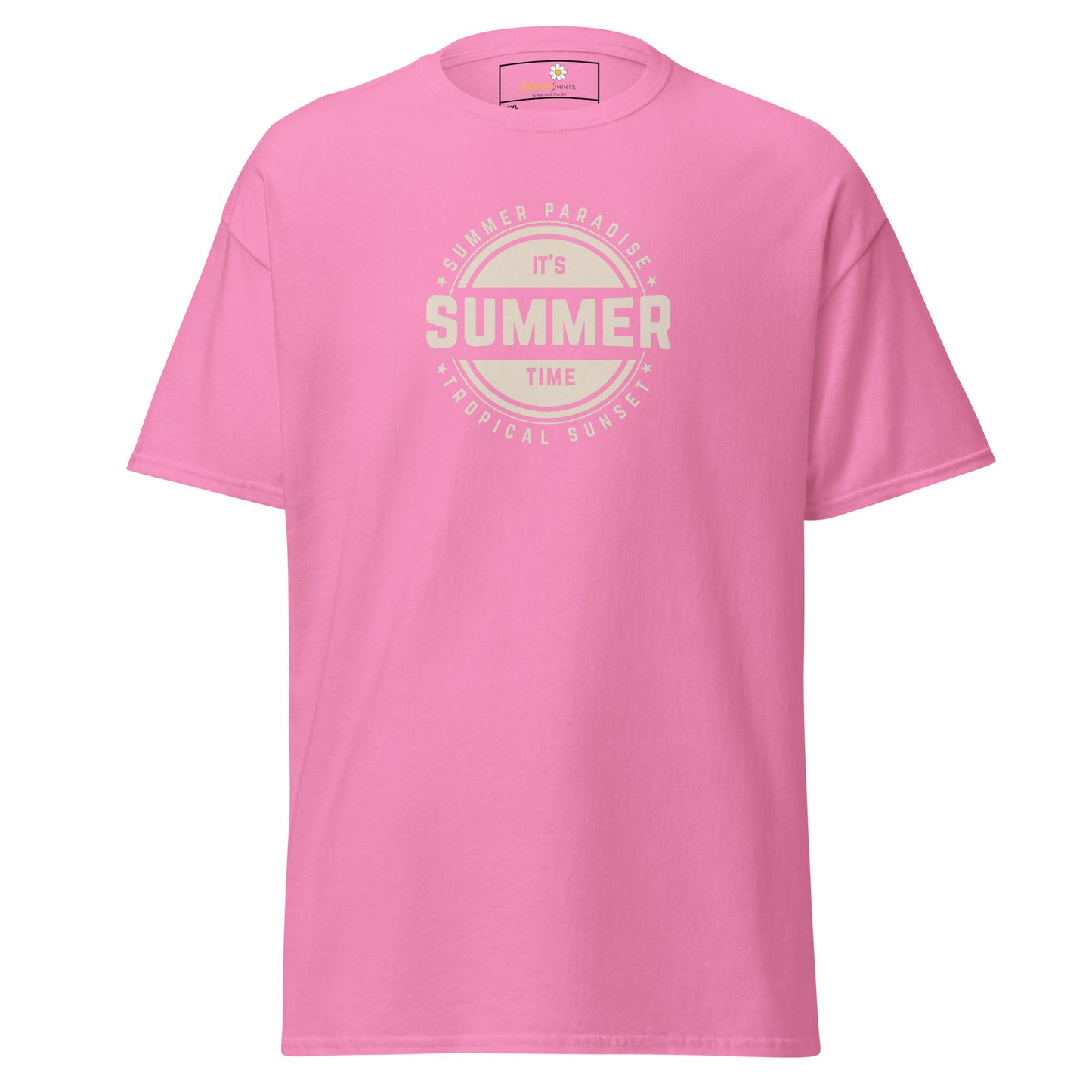 T-shirt classique homme - SUMMER TROPICAL - BIG