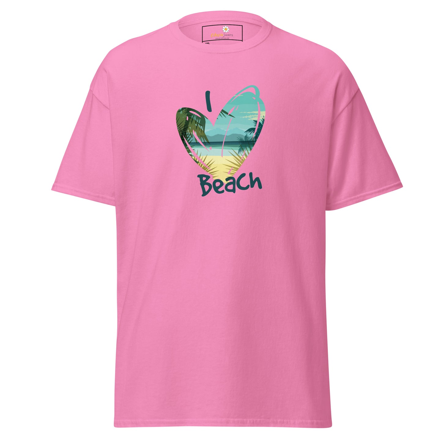 T-shirt classique pour homme - SUMMER SUNSET BEACH - GRAND