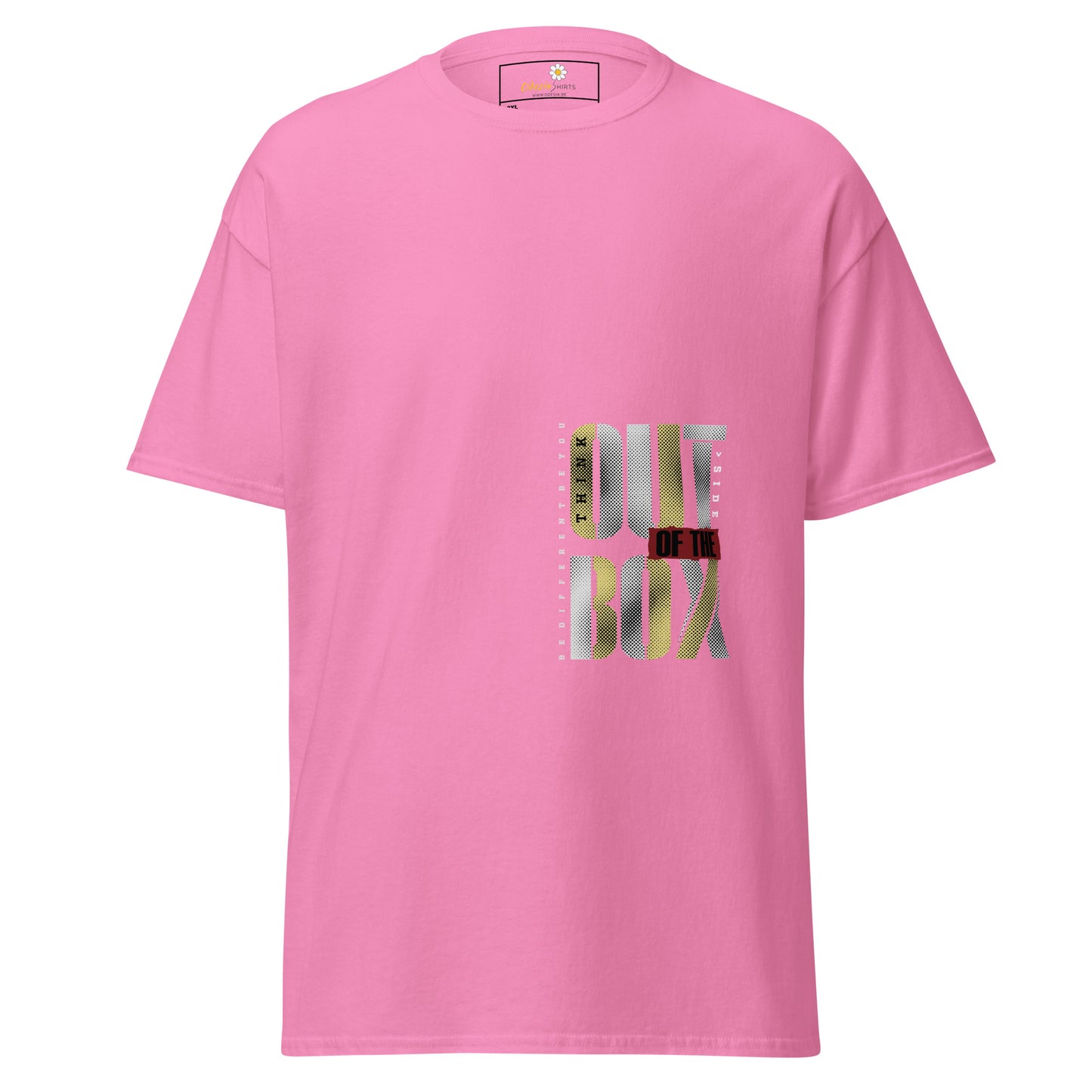 T-shirt classique pour homme - TEXT OUT OF THE BOX - GRAND