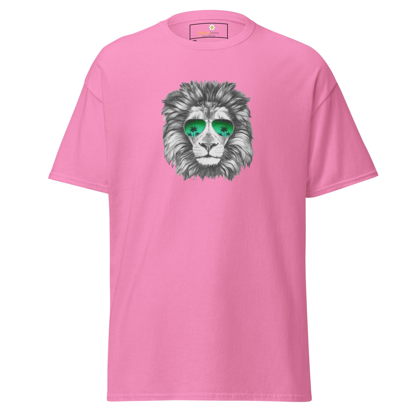T-shirt classique homme - WILDLIFE FUN LION GLASSES - BIG