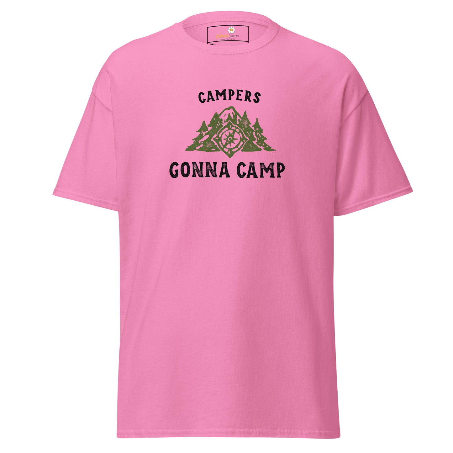 Unisex classic t-shirt - ADVENTURE CAMPERS GONNA CAMP - BIG