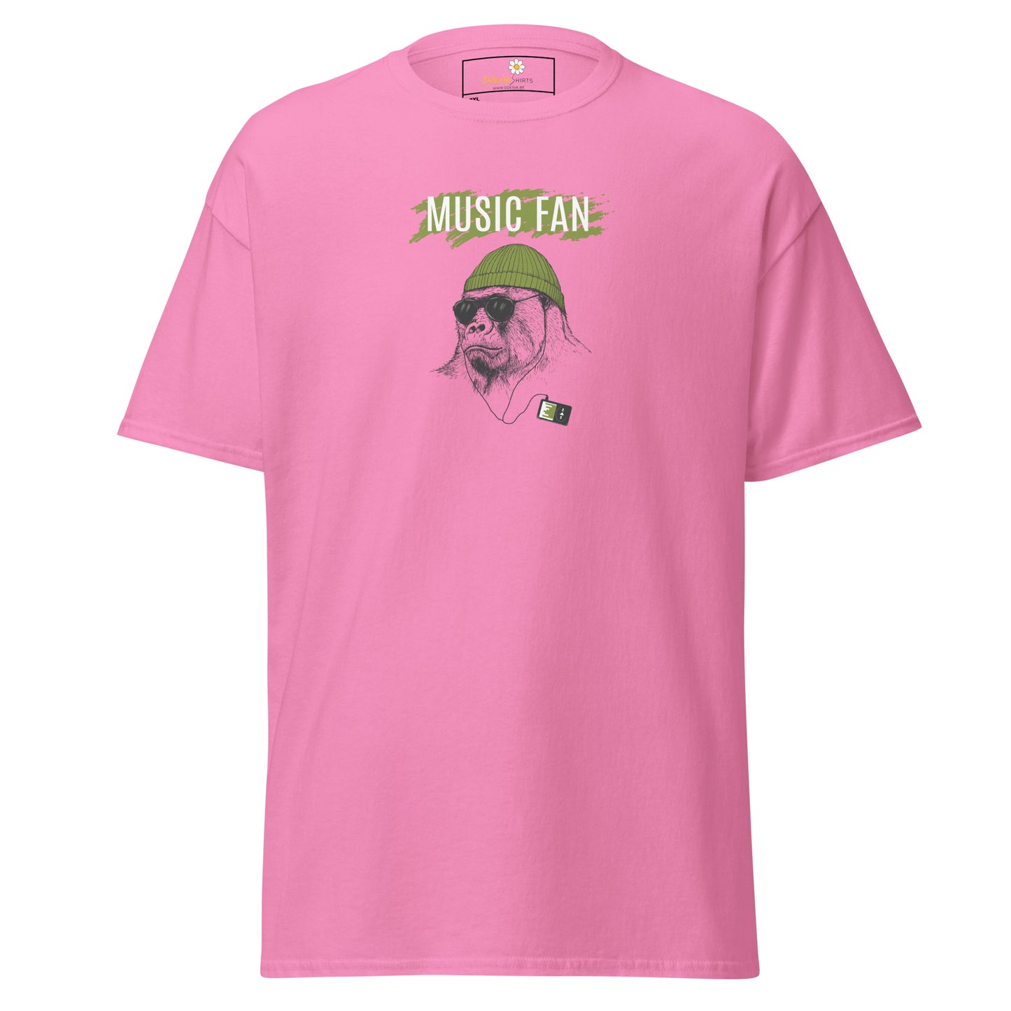 T-shirt classique homme - WILDLIFE MUSIC GORILLA - GRAND