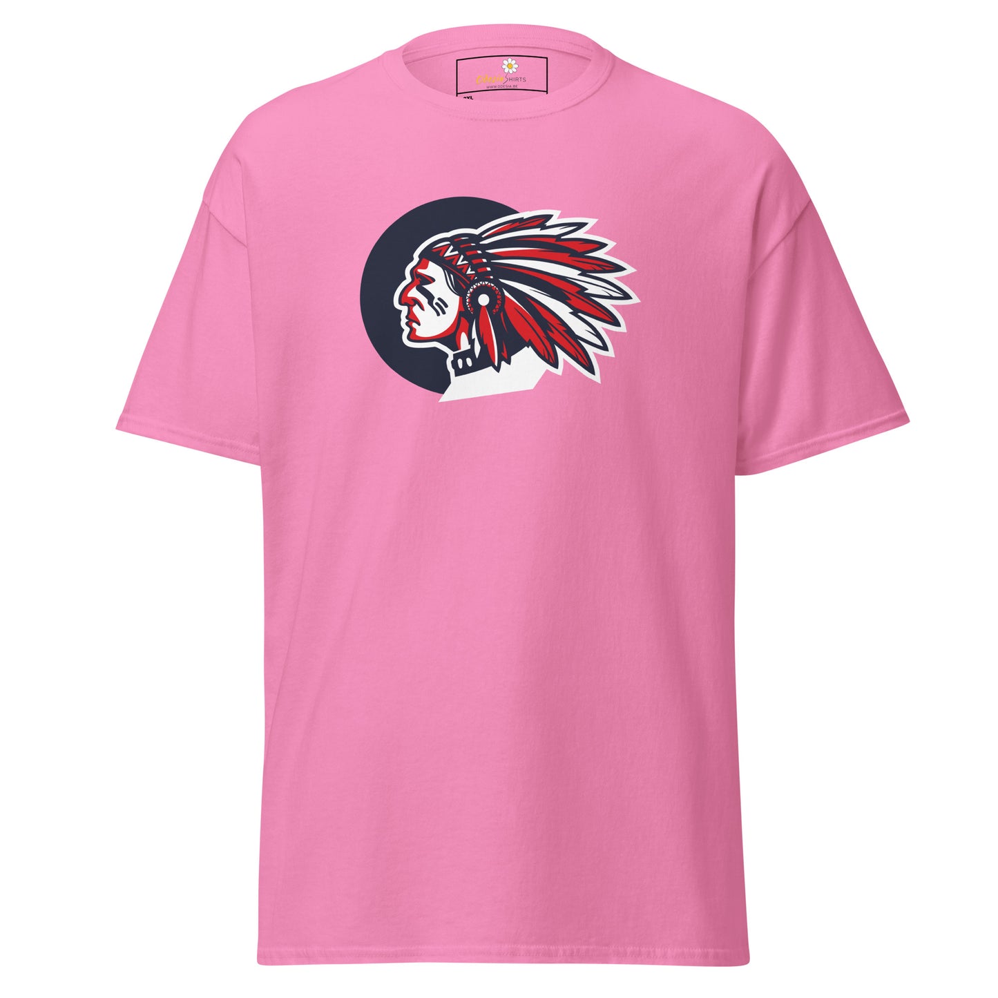 T-shirt classique homme - VINTAGE INDIAN HEAD - GRAND