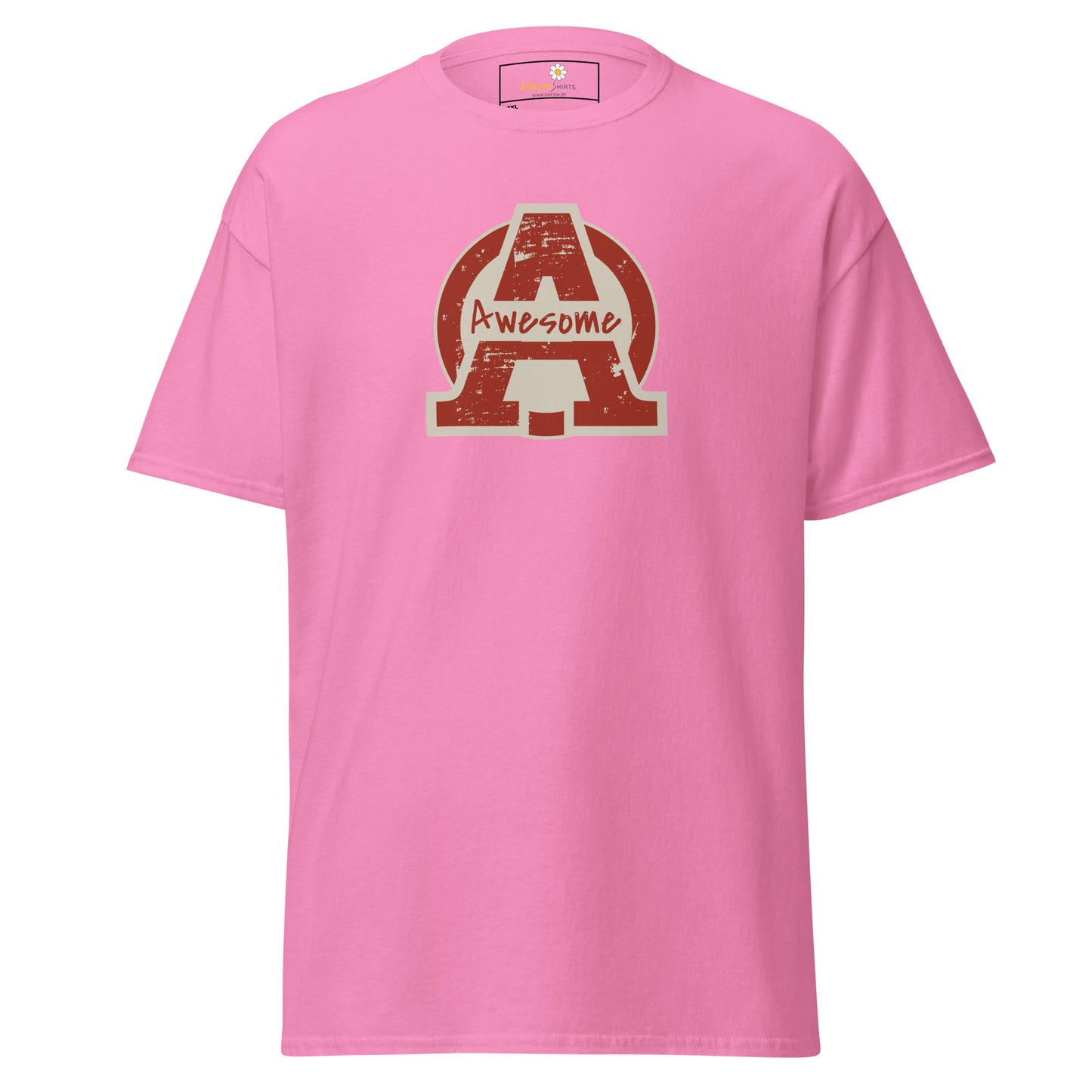 T-shirt classique pour homme - Texte génial - Grand
